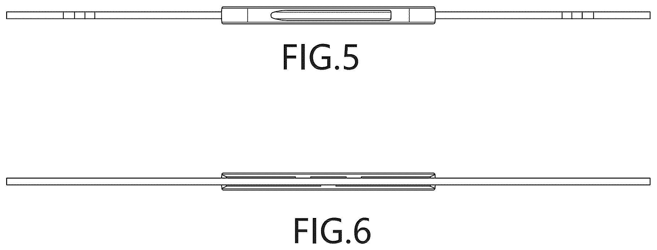 Patent USD1124677 Figure 3 – Hook with cardboard hanger