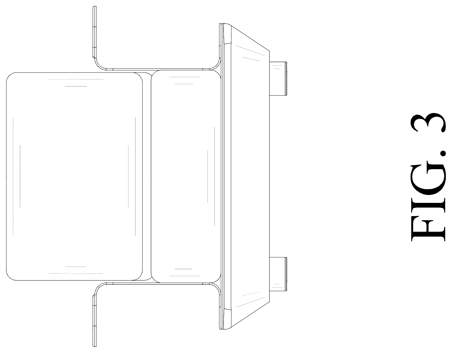 Patent USD1124678 Figure 3 – Outdoor sofa