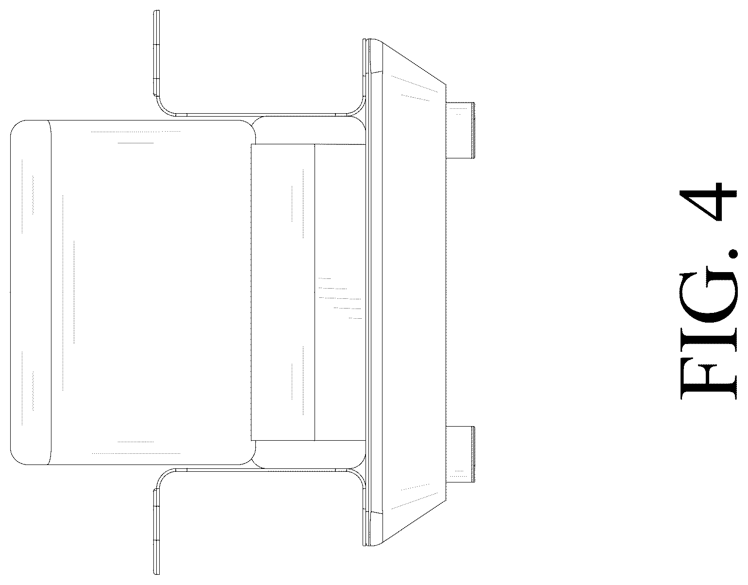 Patent USD1124678 Figure 4 – Outdoor sofa
