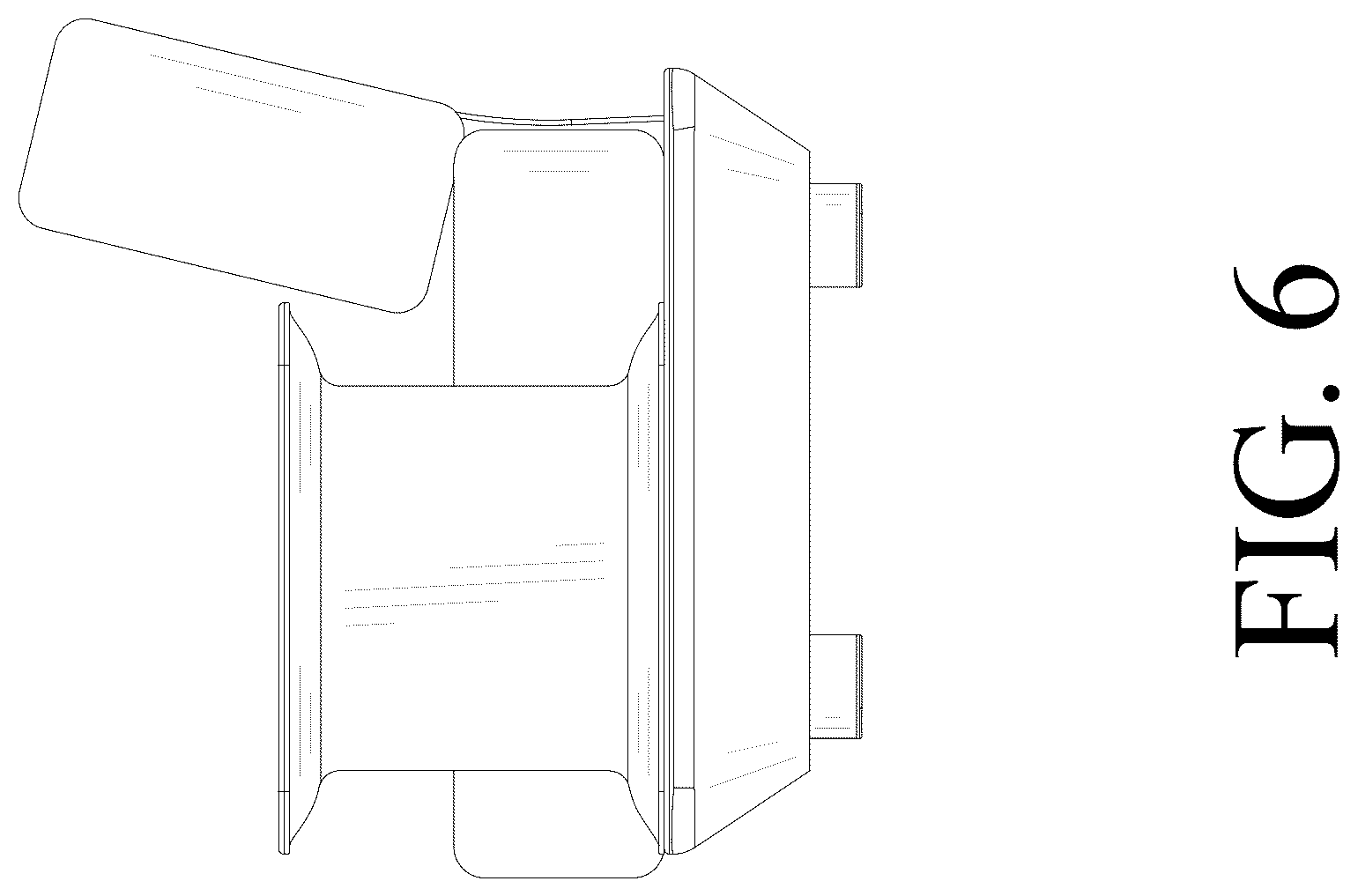 Patent USD1124678 Figure 6 – Outdoor sofa