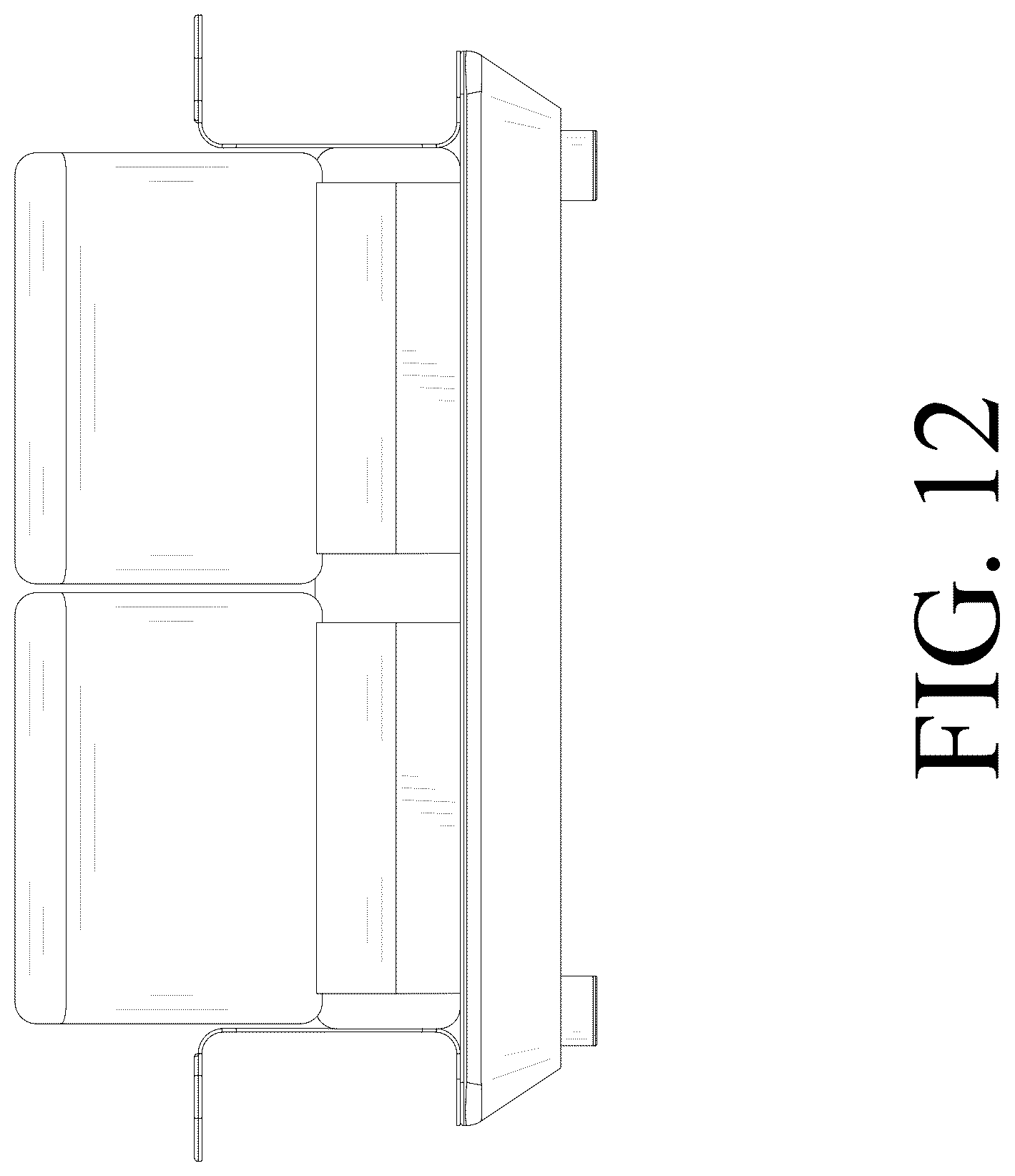 Patent USD1124678 Figure 12 – Outdoor sofa