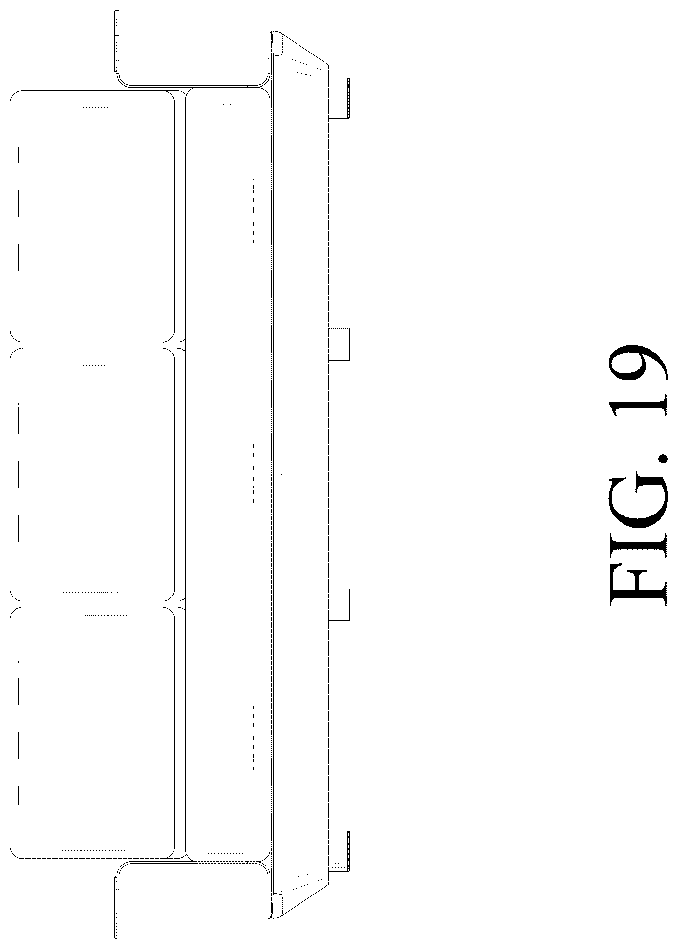 Patent USD1124678 Figure 19 – Outdoor sofa
