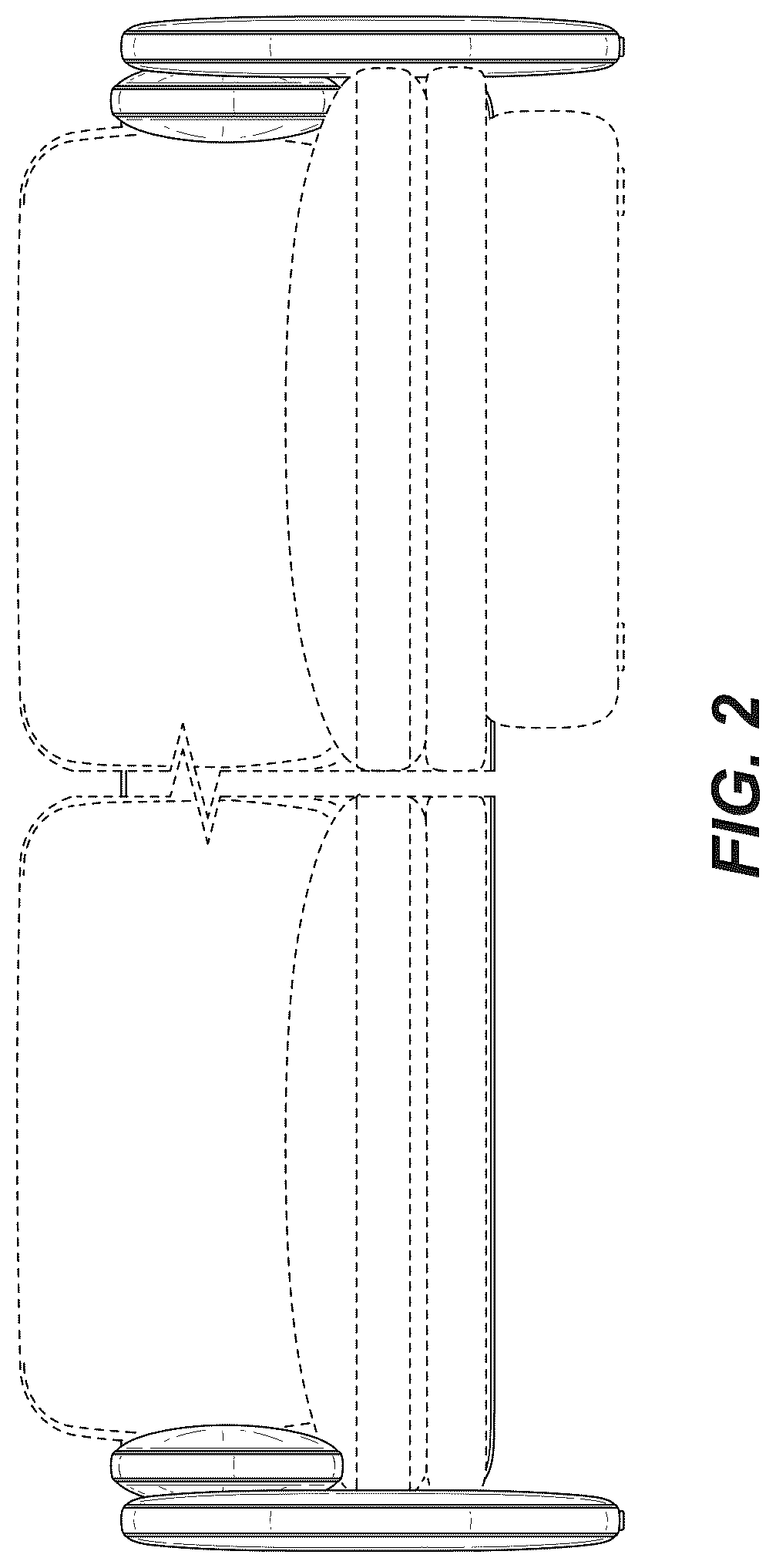 Patent USD1124679 Figure 2 – Sofa