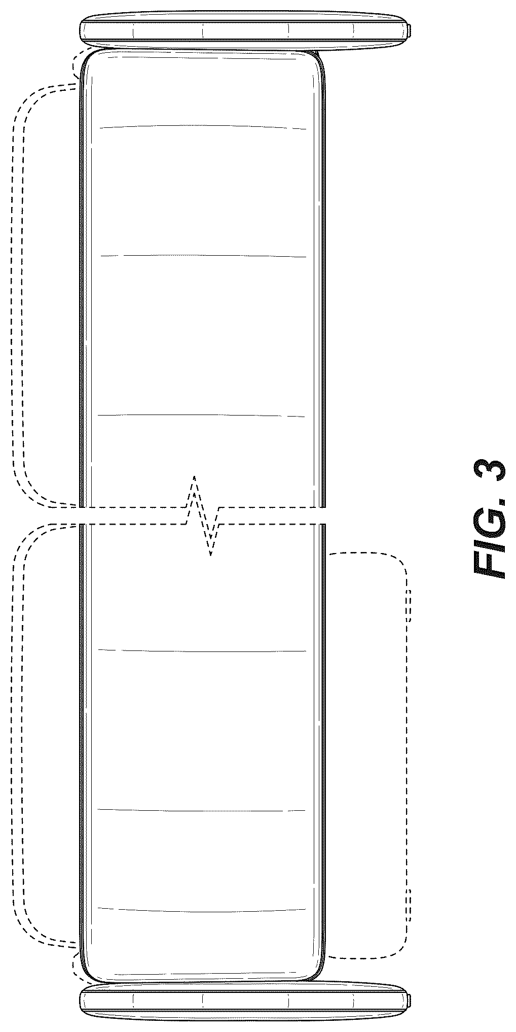 Patent USD1124679 Figure 3 – Sofa