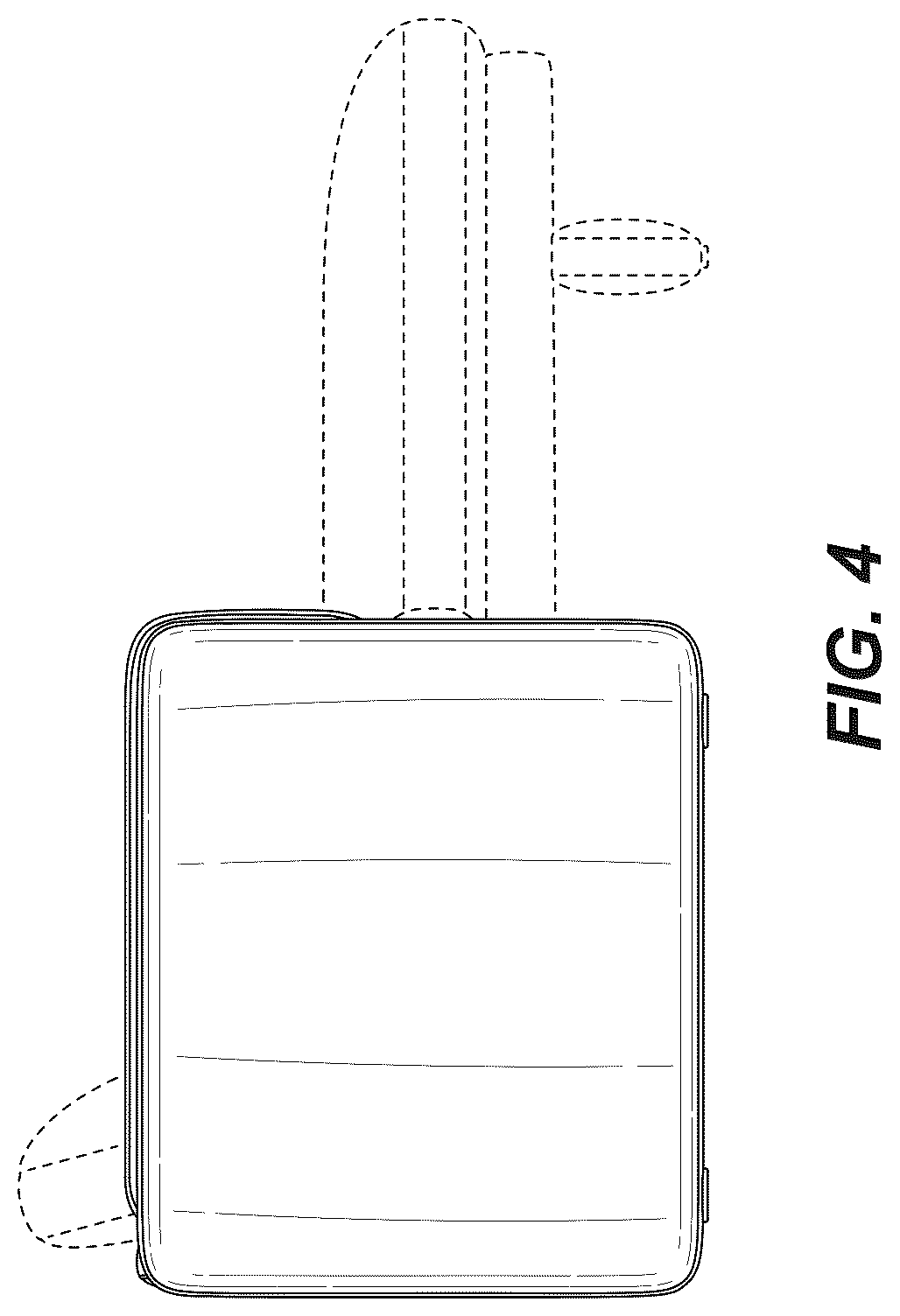 Patent USD1124679 Figure 4 – Sofa