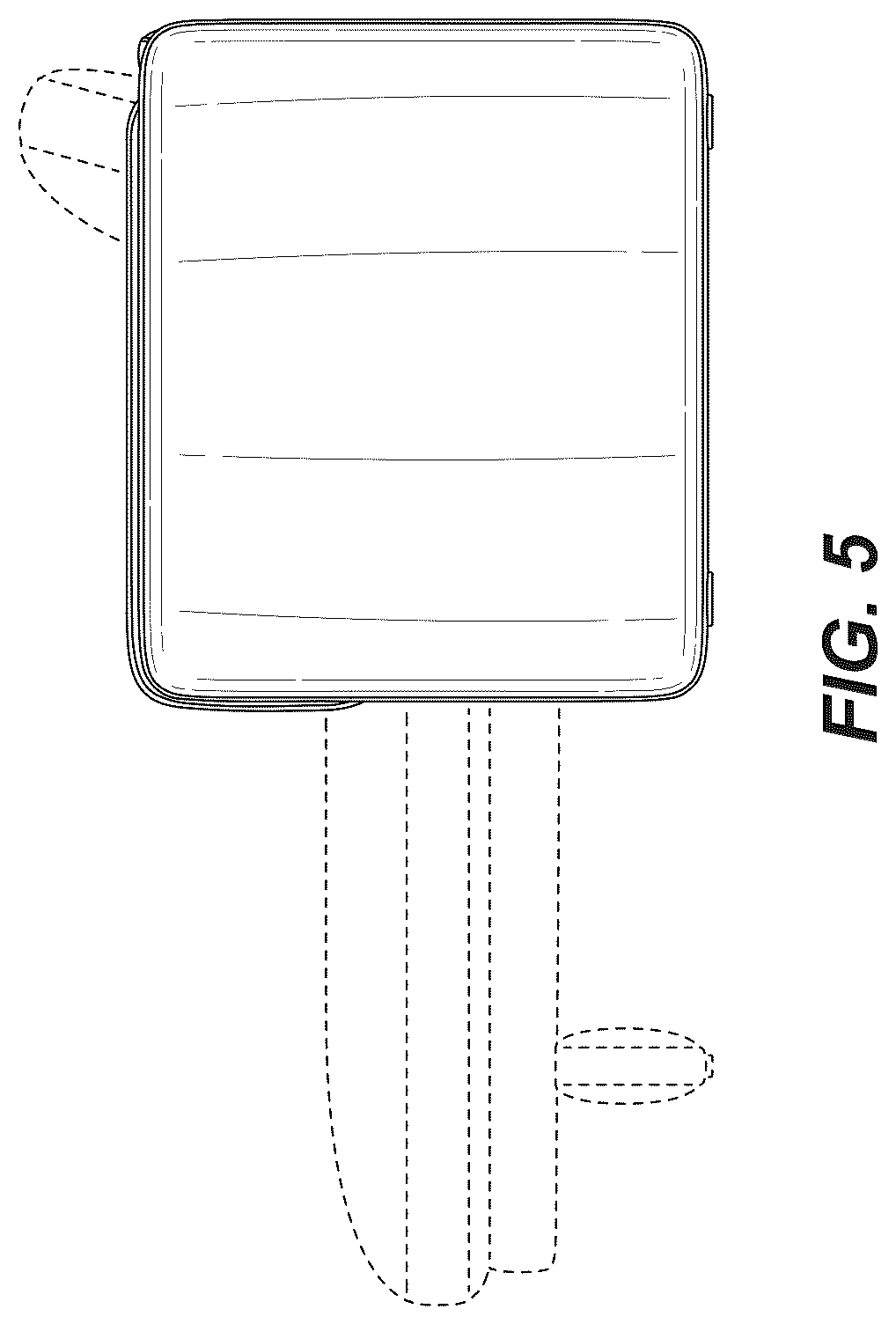 Patent USD1124679 Figure 5 – Sofa