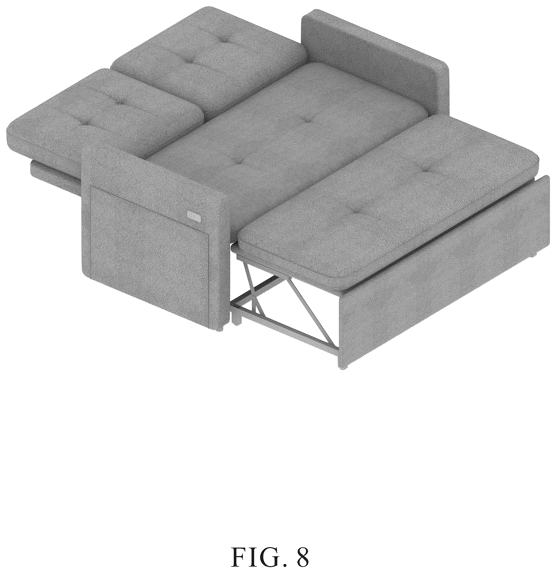 Patent USD1124680 Figure 8 – Sofa
