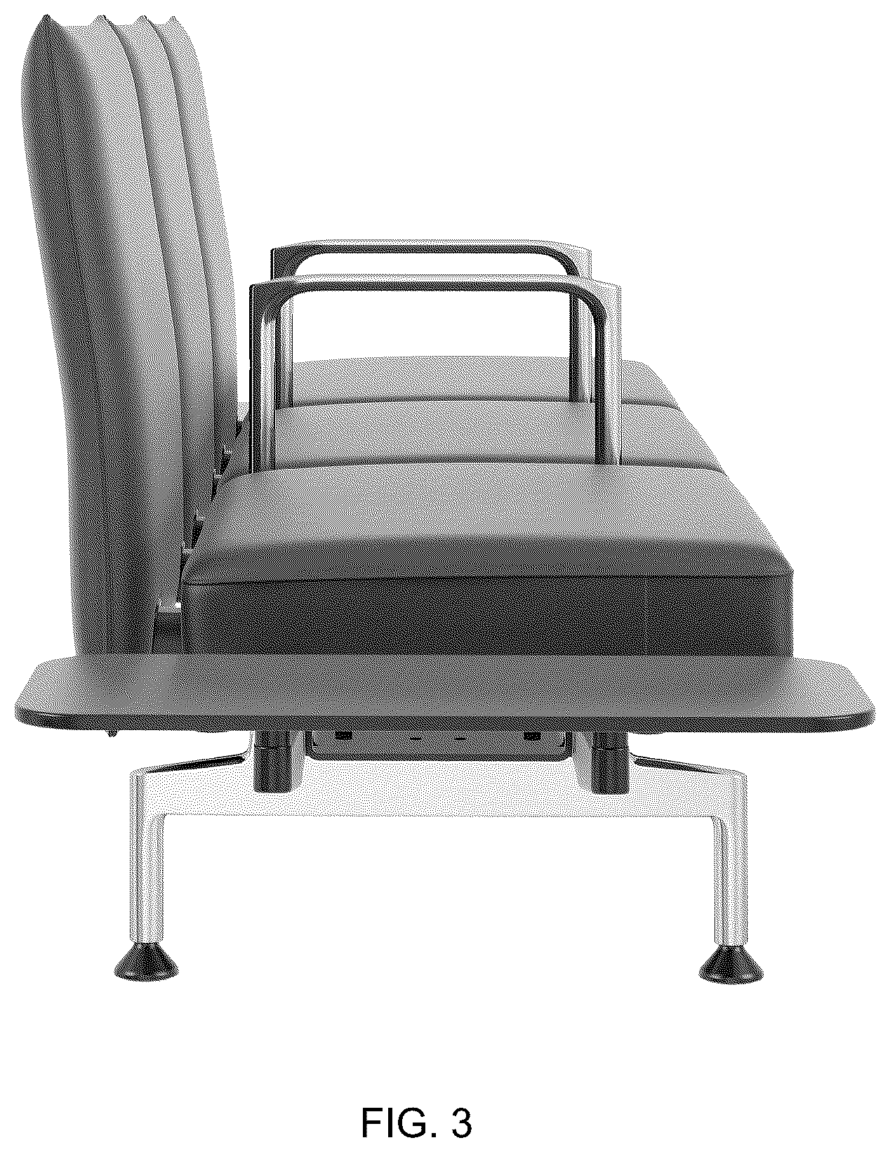 Patent USD1124681 Figure 3 – Sofa
