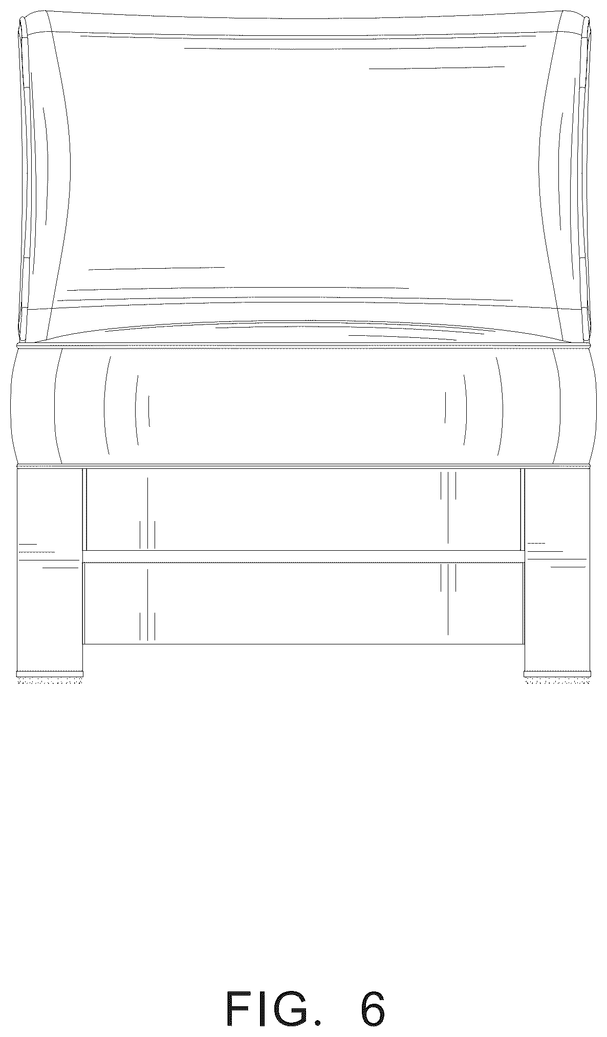 Patent USD1124682 Figure 6 – Sofa set with side tables