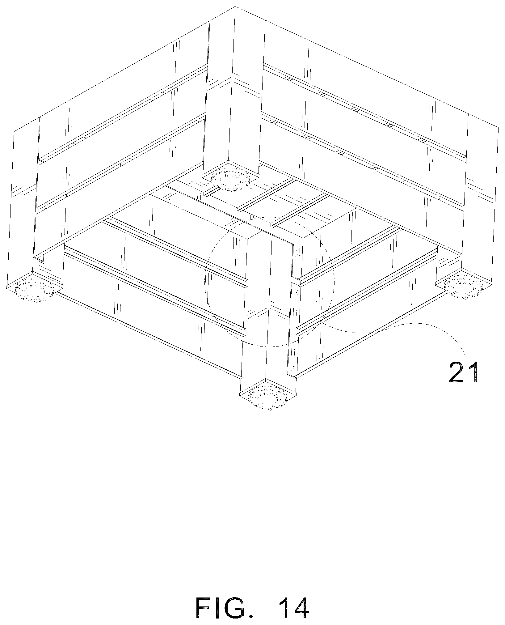 Patent USD1124682 Figure 14 – Sofa set with side tables