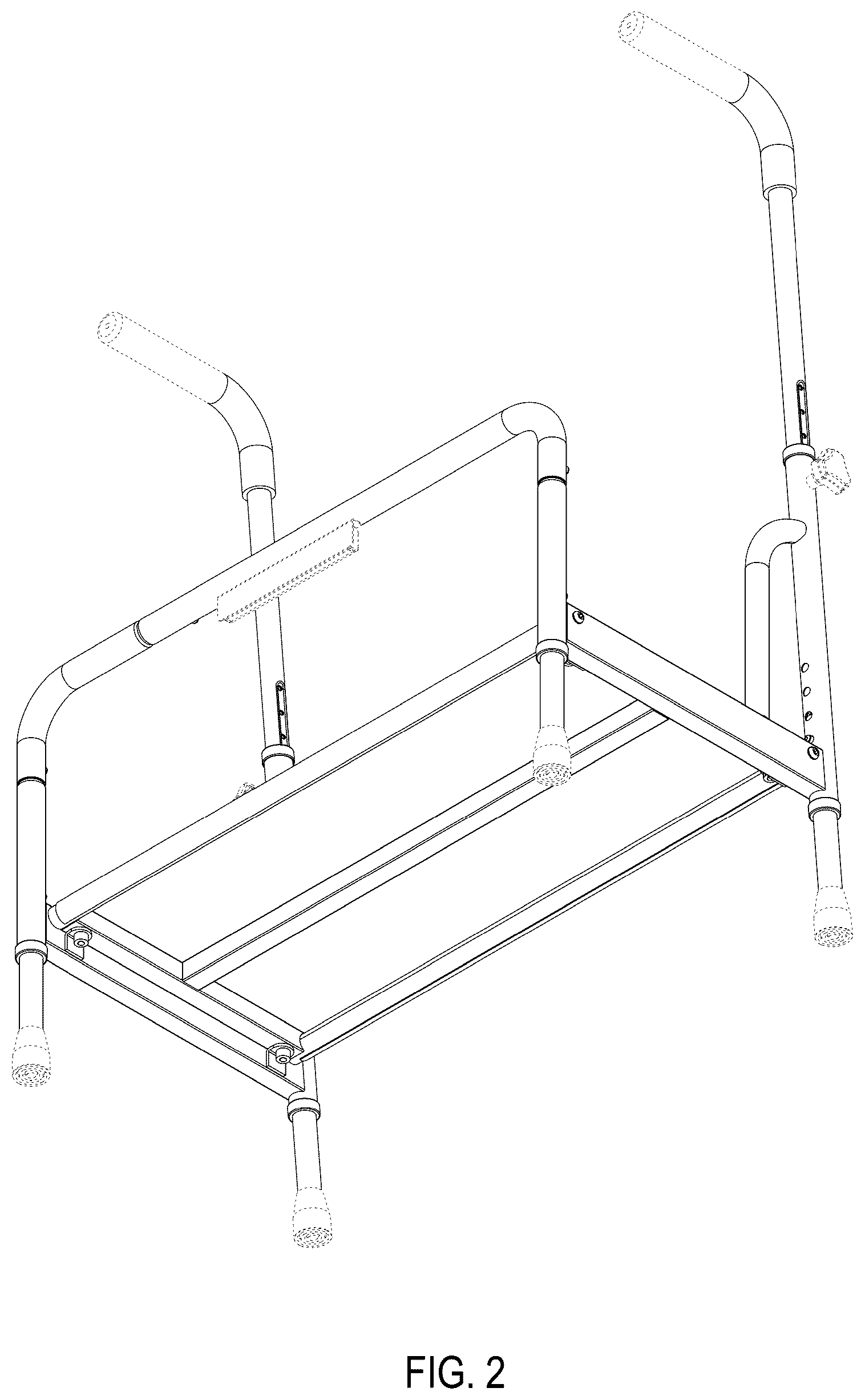 Patent USD1124685 Figure 2 – Bed step