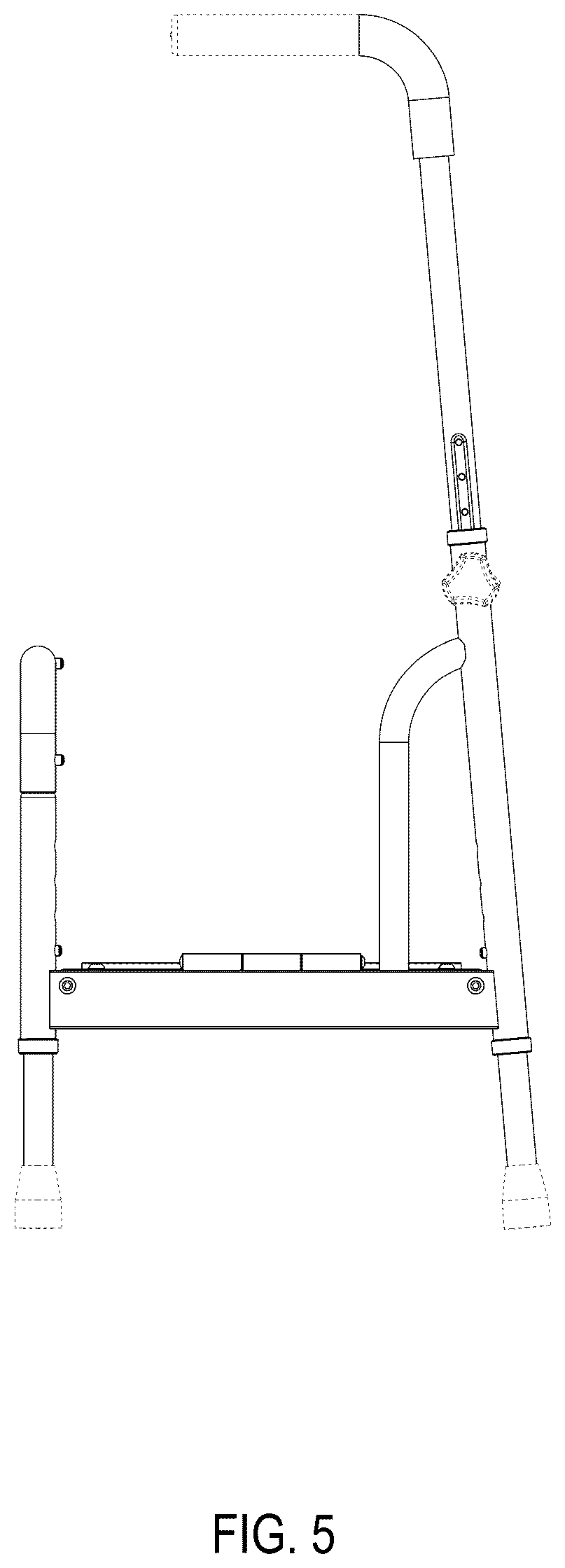 Patent USD1124685 Figure 5 – Bed step