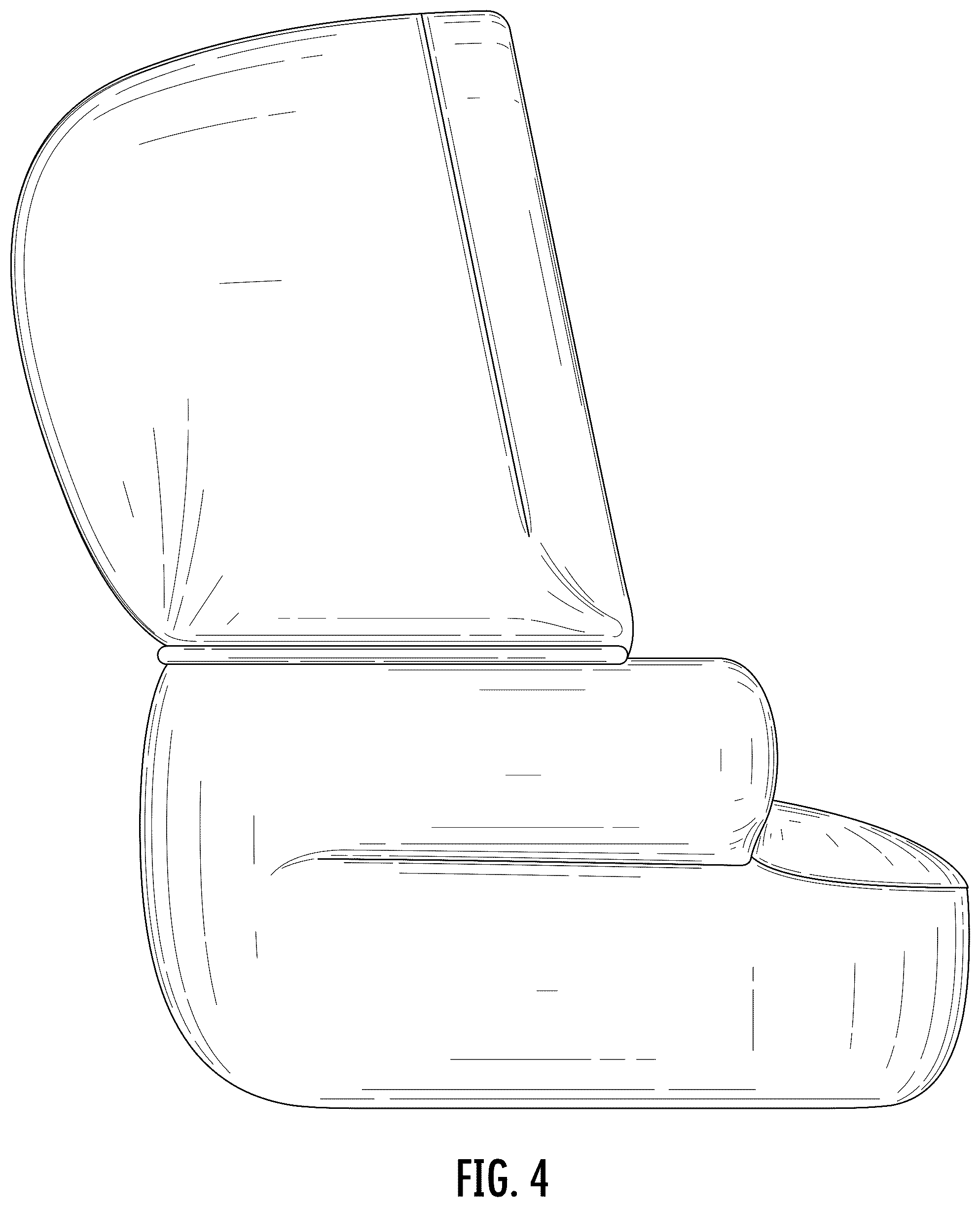 Patent USD1124691 Figure 4 – Chair