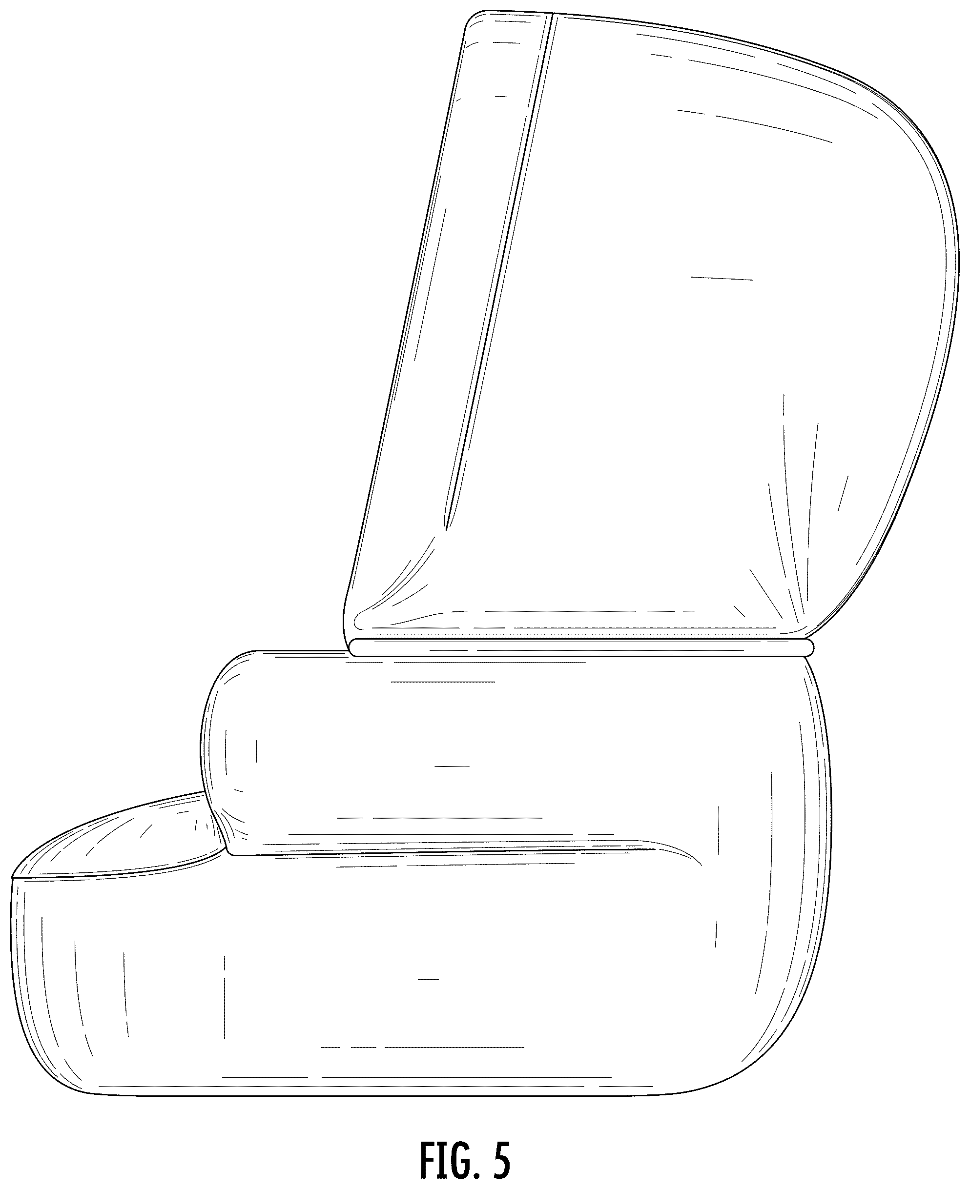 Patent USD1124691 Figure 5 – Chair