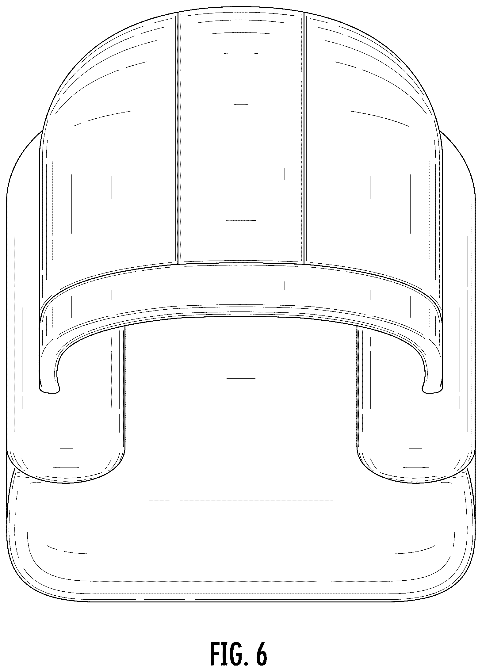 Patent USD1124691 Figure 6 – Chair