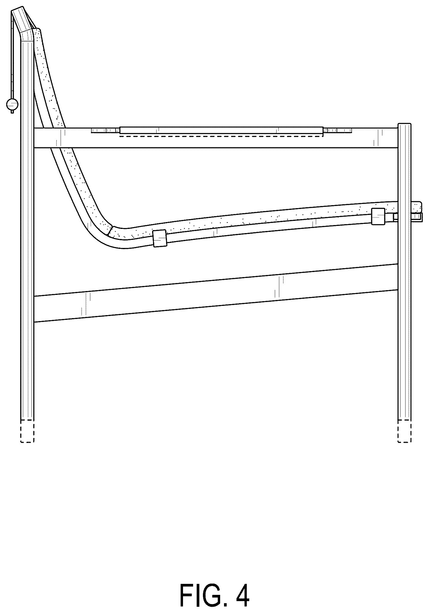 Patent USD1124693 Figure 4 – Sofa