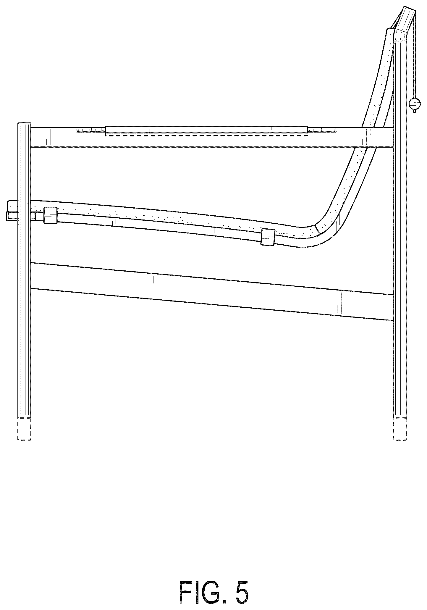 Patent USD1124693 Figure 5 – Sofa