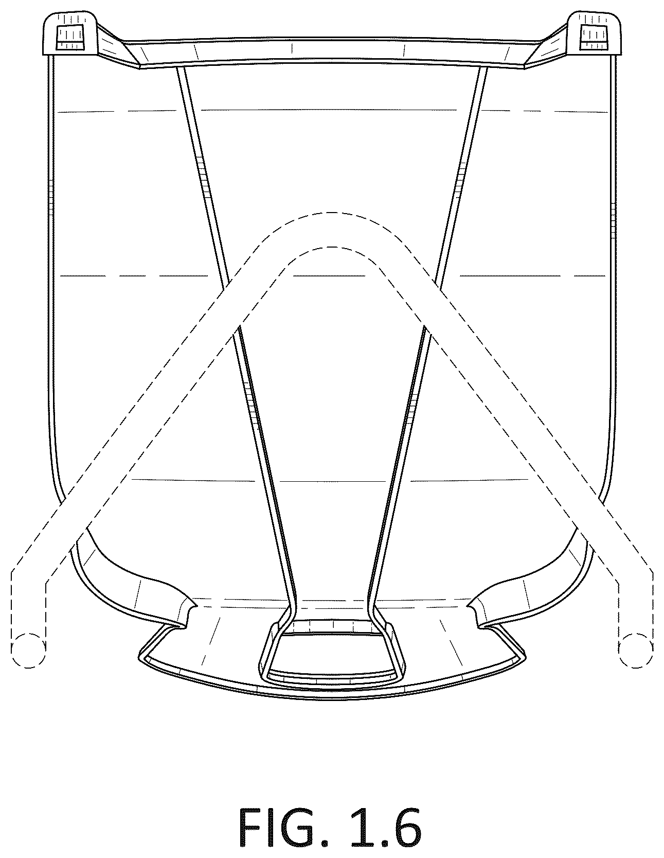 Patent USD1124694 Figure 6 – Chair
