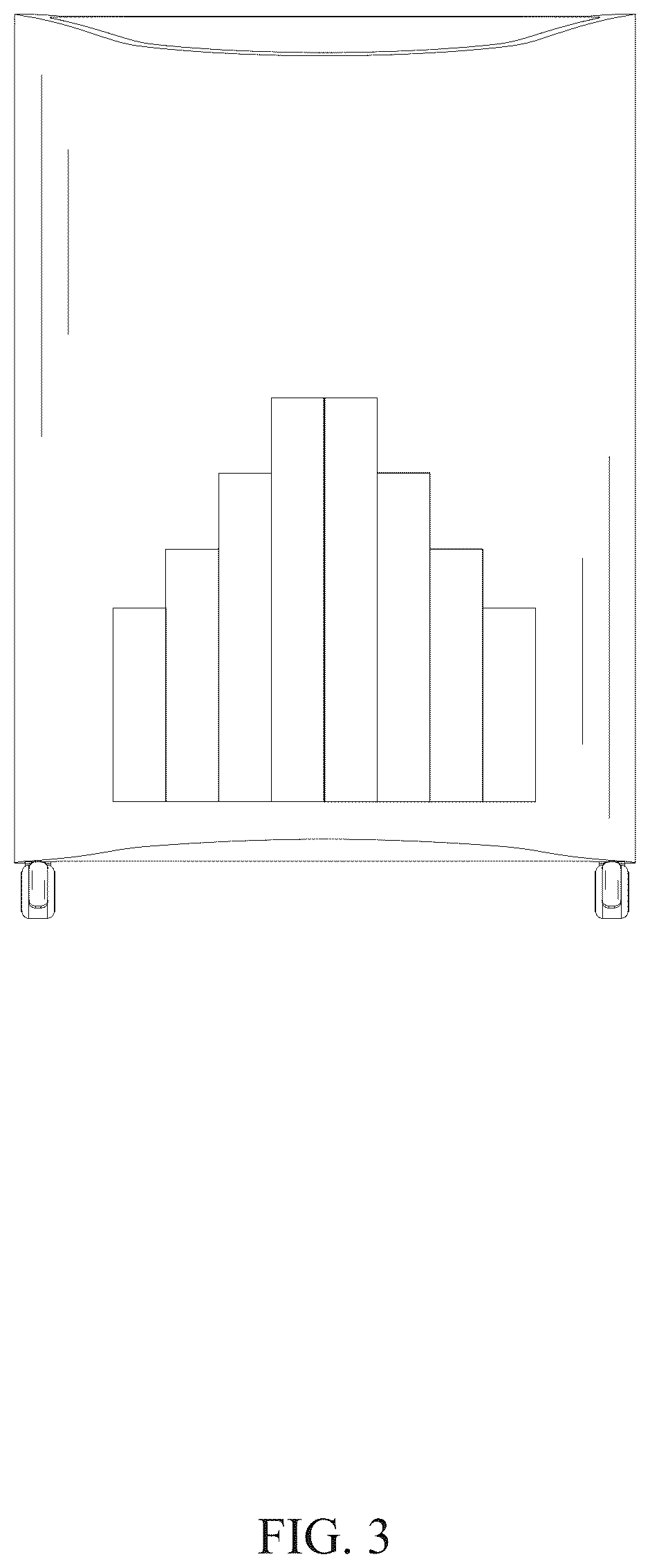 Patent USD1124697 Figure 3 – Baby crib