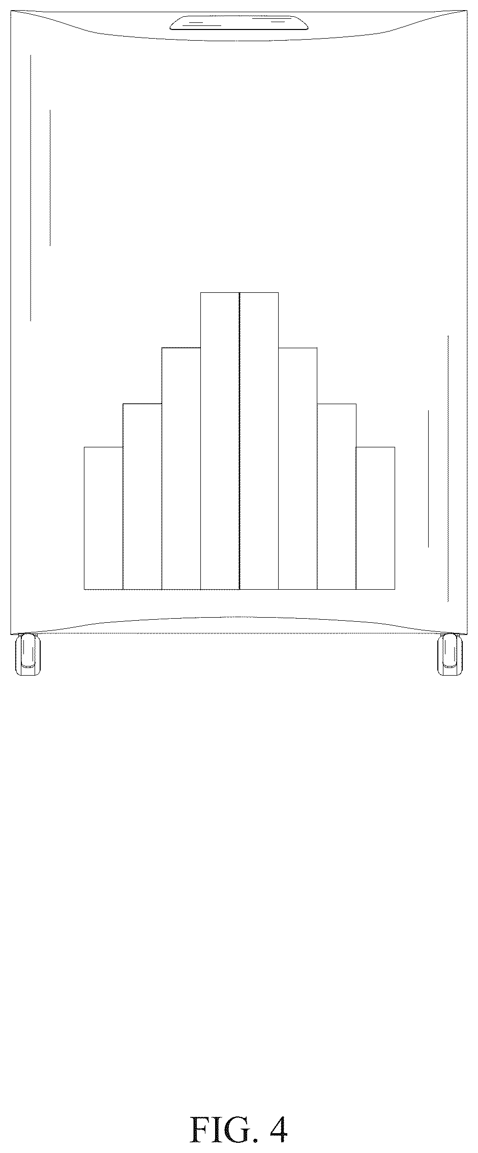Patent USD1124697 Figure 4 – Baby crib