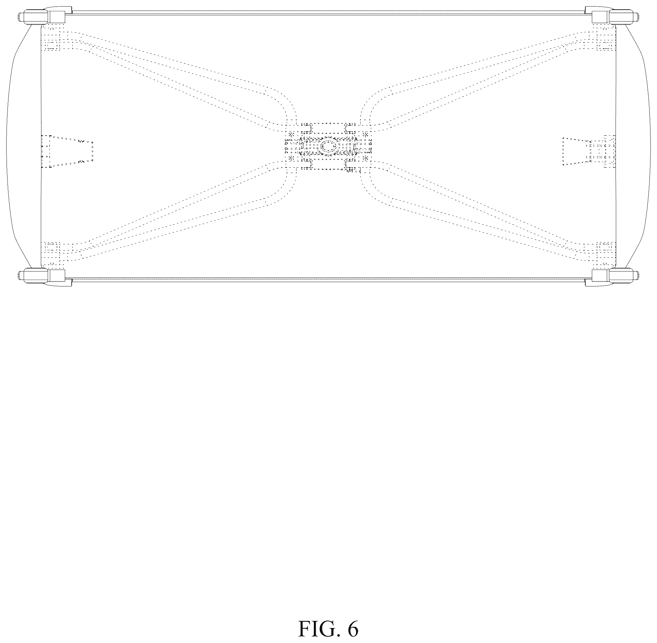 Patent USD1124697 Figure 6 – Baby crib
