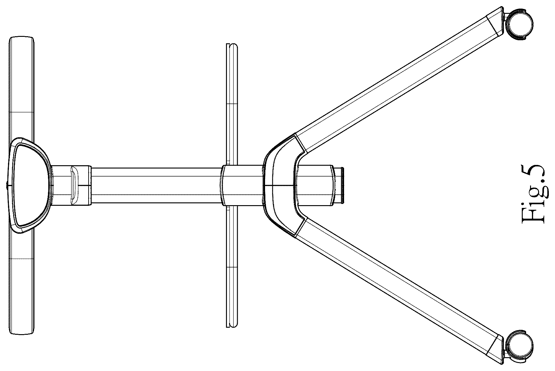 Patent USD1124698 Figure 5 – Baby rocking bassinet