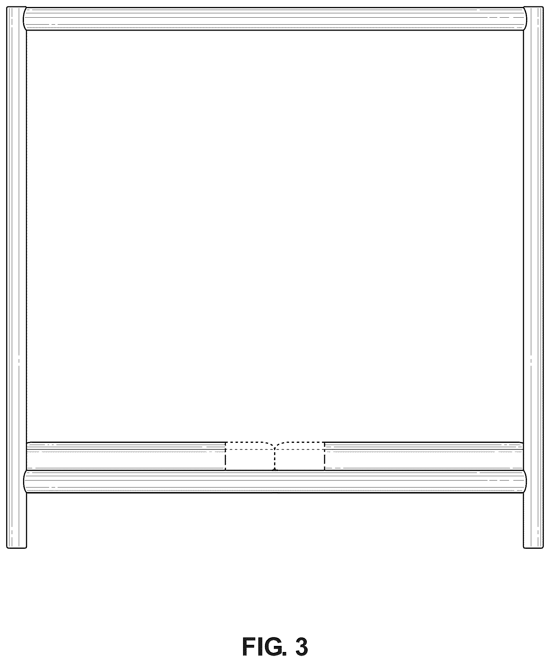 Patent USD1124699 Figure 3 – Daybed