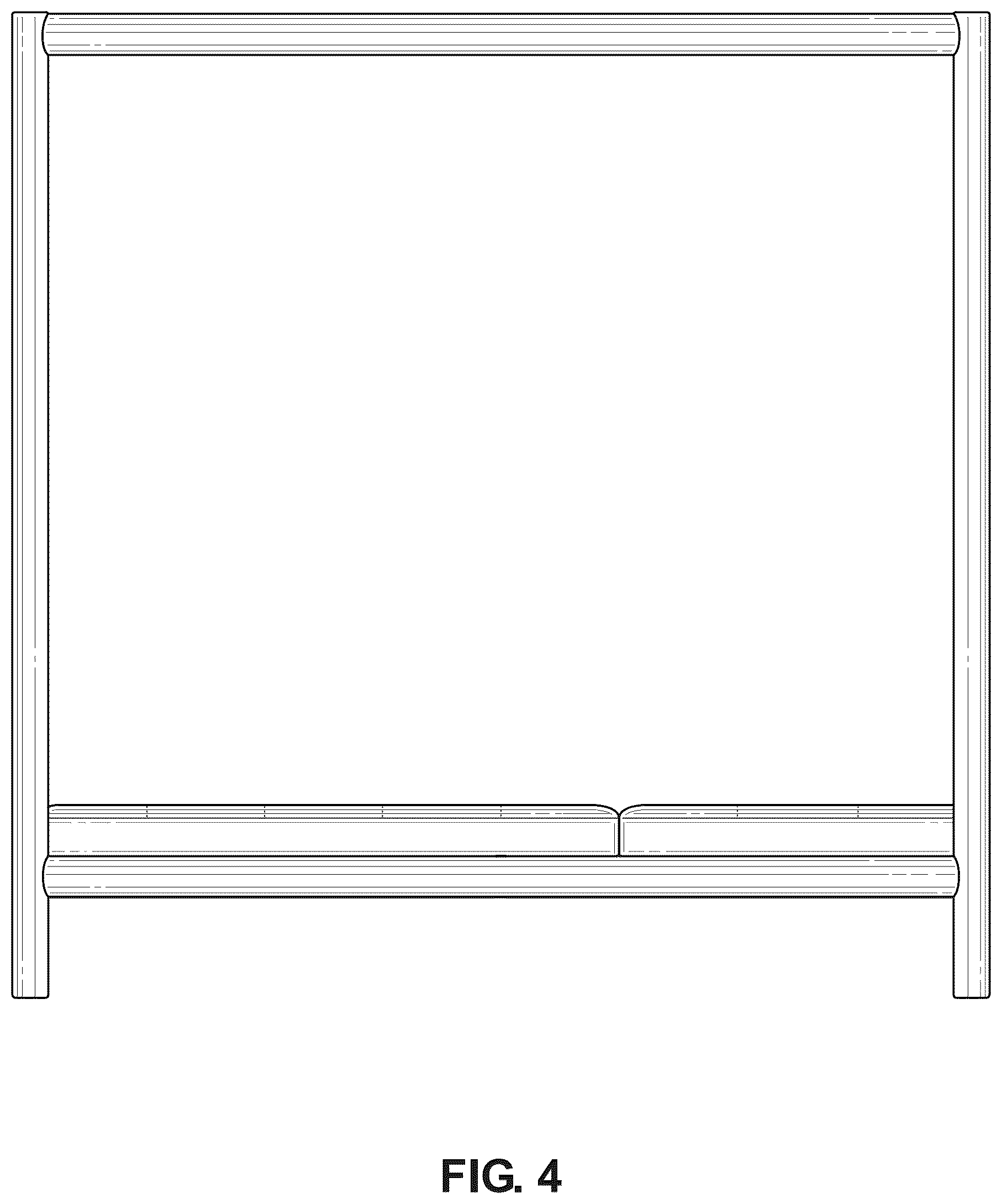 Patent USD1124699 Figure 4 – Daybed