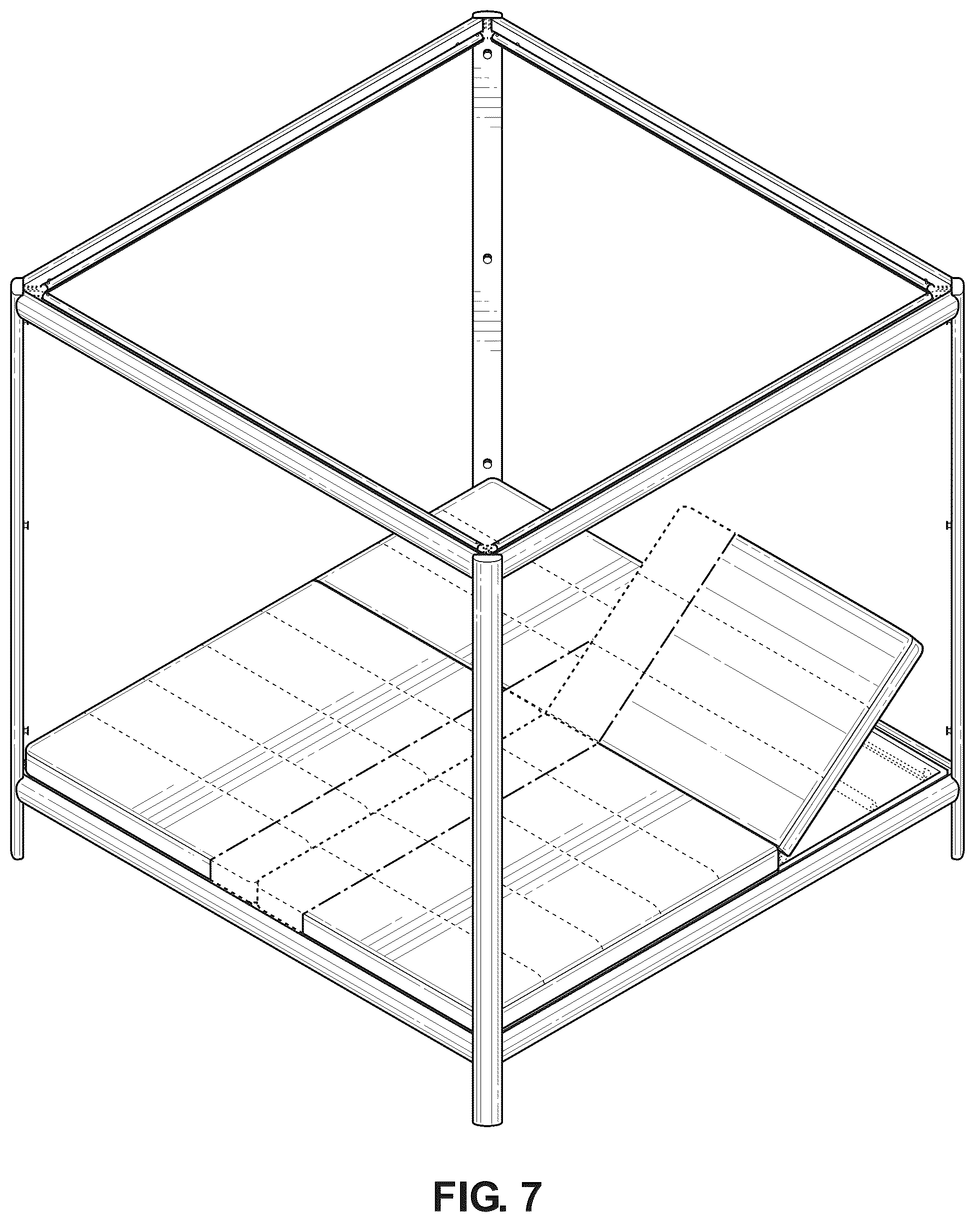 Patent USD1124699 Figure 7 – Daybed