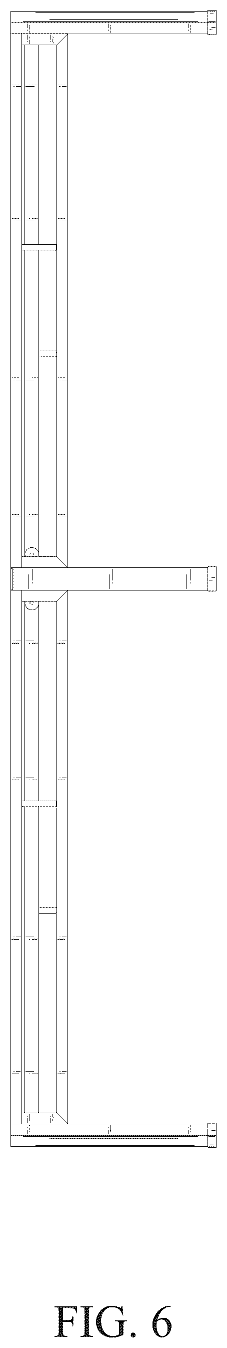 Patent USD1124700 Figure 6 – Metal bed