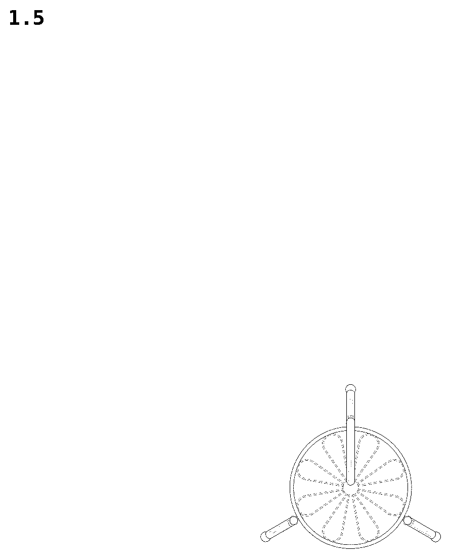 Patent USD1124702 Figure 5 – Flower stand