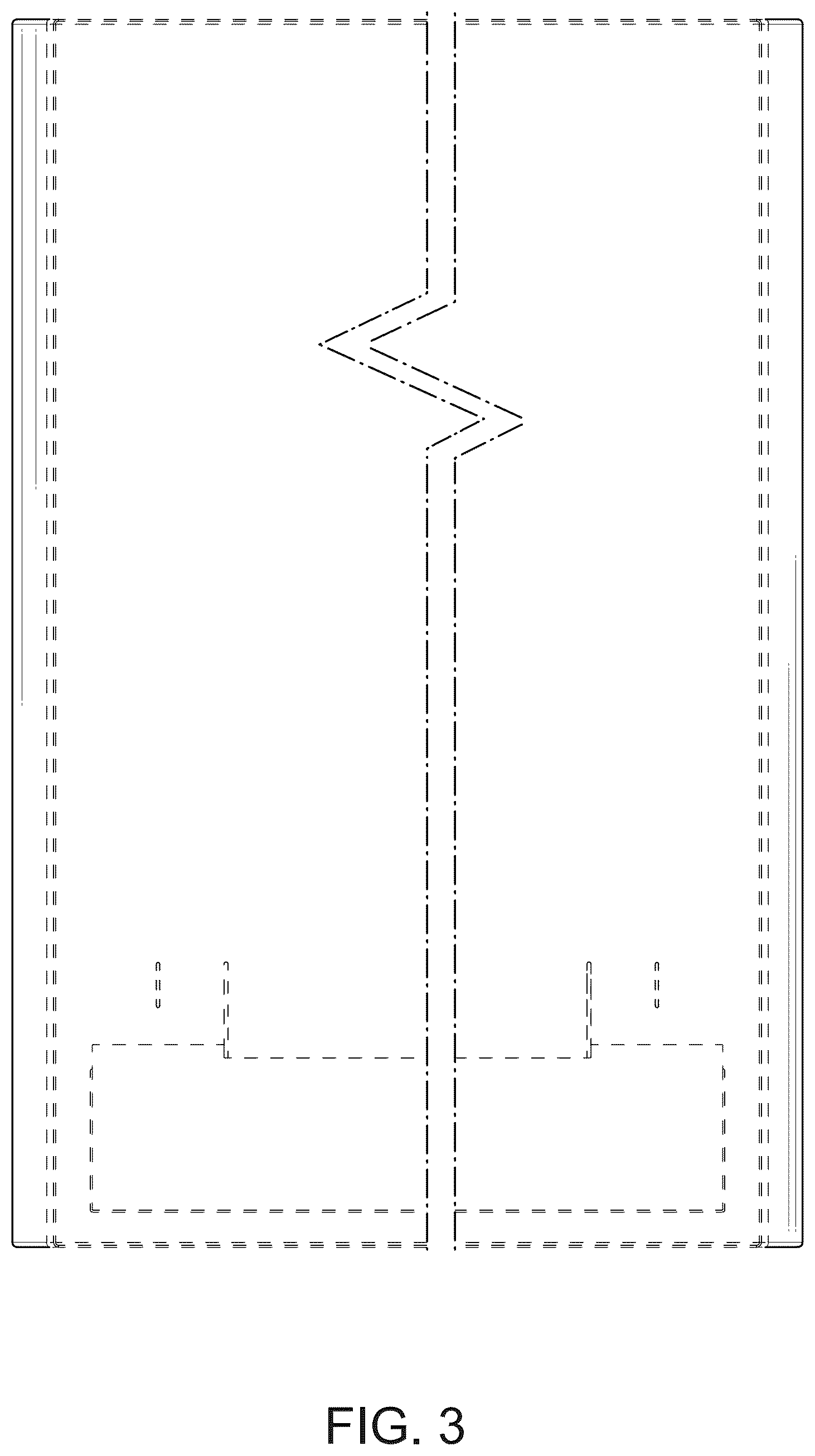 Patent USD1124704 Figure 3 – Hygiene product dispenser