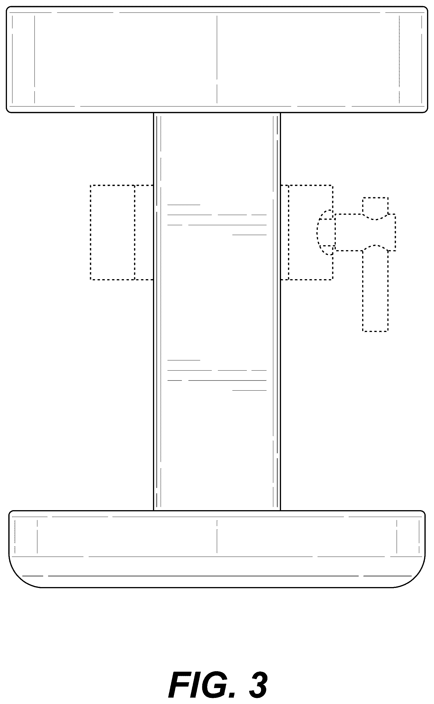 Patent USD1124705 Figure 3 – Container holder