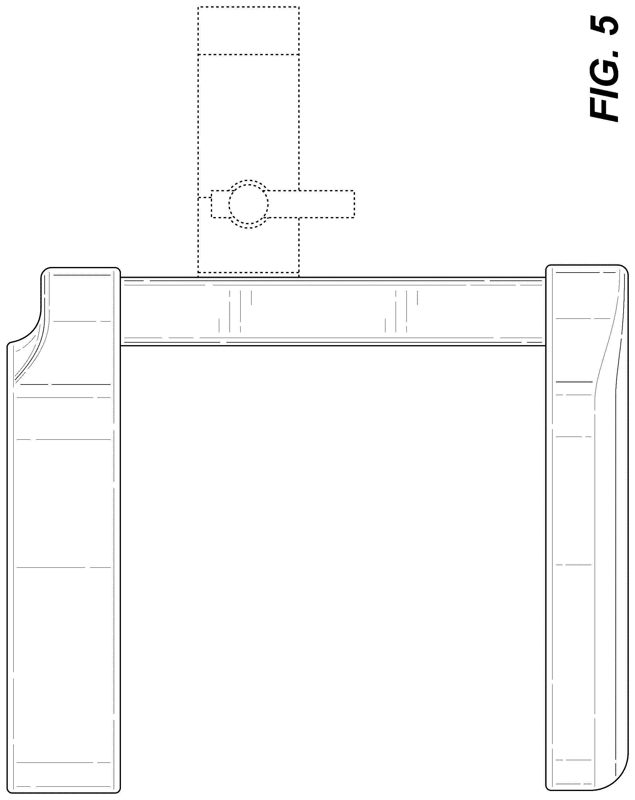 Patent USD1124705 Figure 5 – Container holder