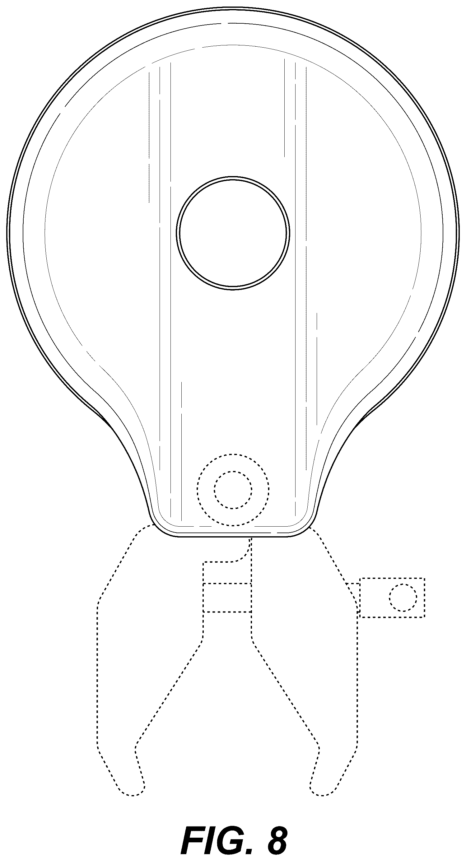 Patent USD1124705 Figure 8 – Container holder