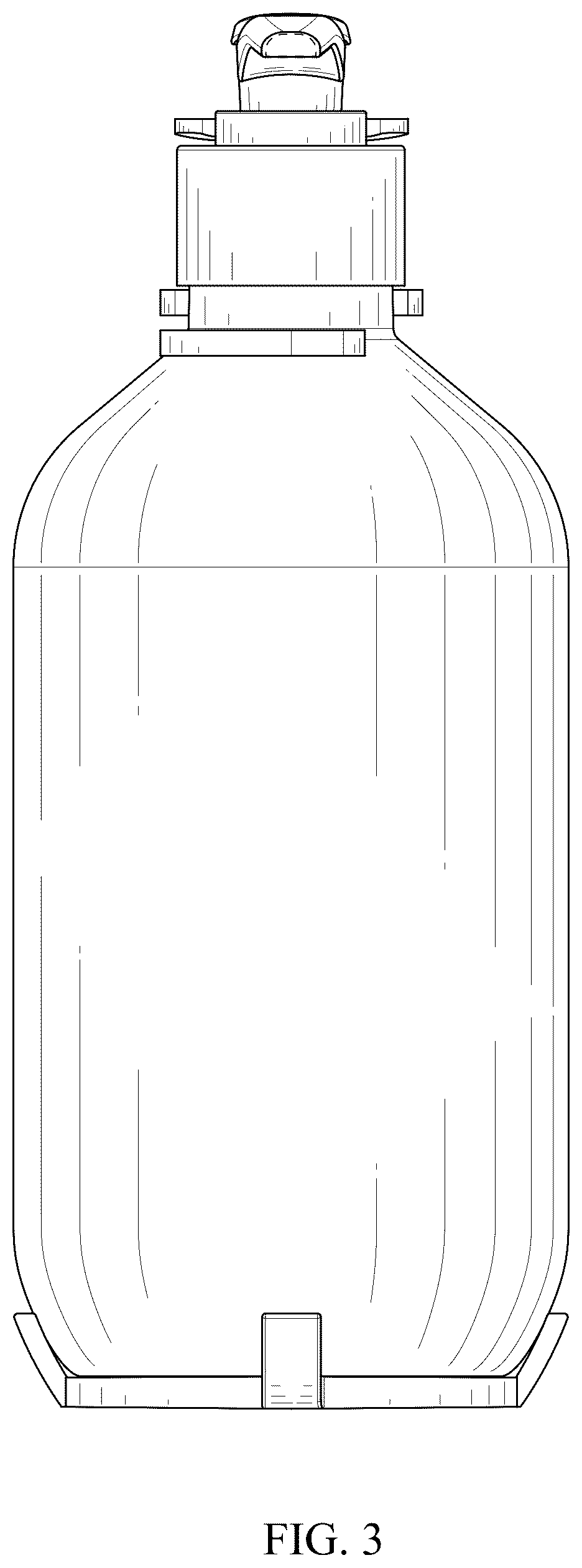 Patent USD1124706 Figure 3 – Wall mounted soap dispenser