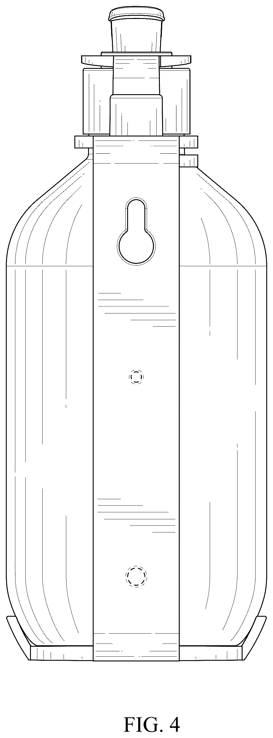 Patent USD1124706 Figure 4 – Wall mounted soap dispenser