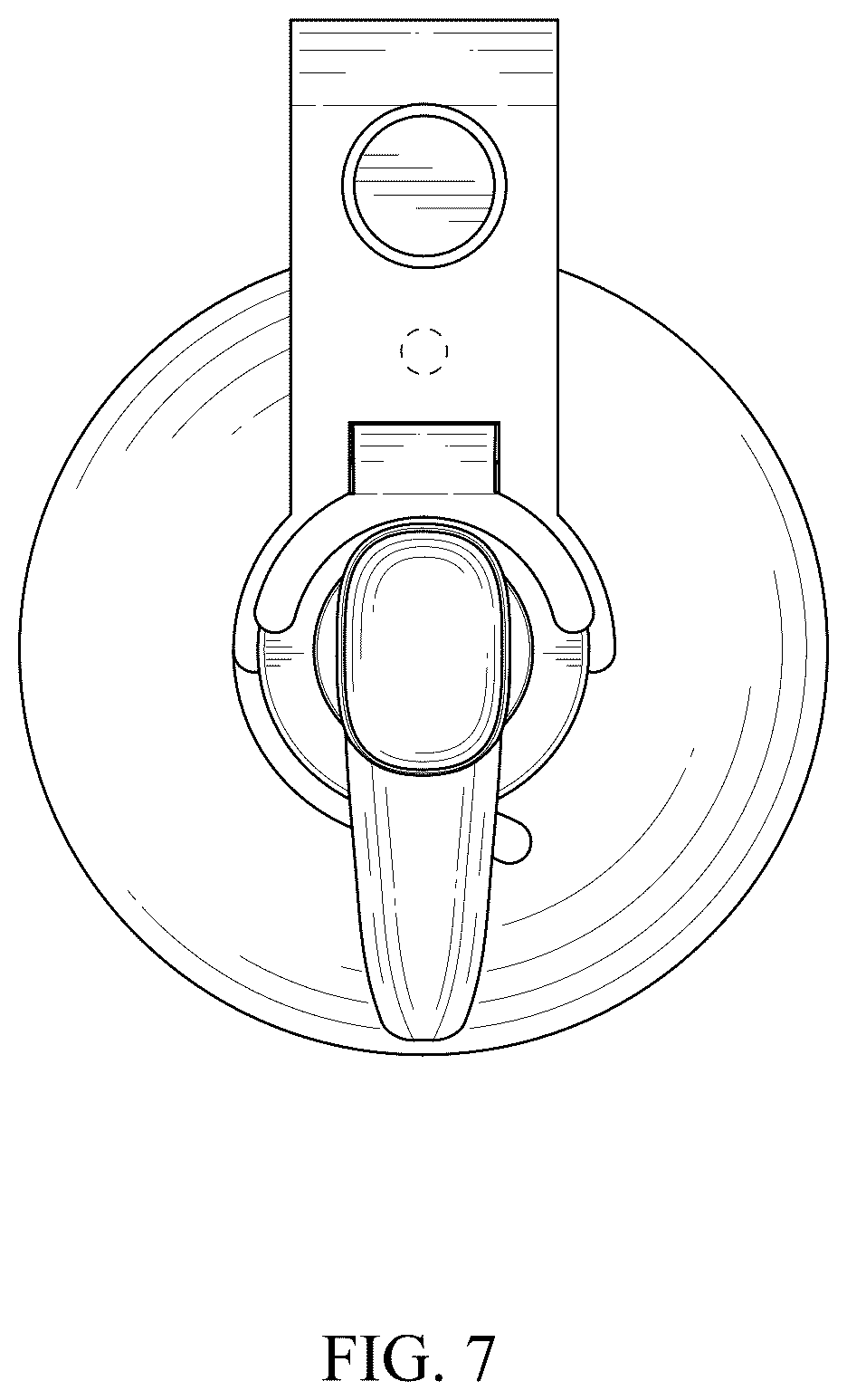 Patent USD1124706 Figure 7 – Wall mounted soap dispenser