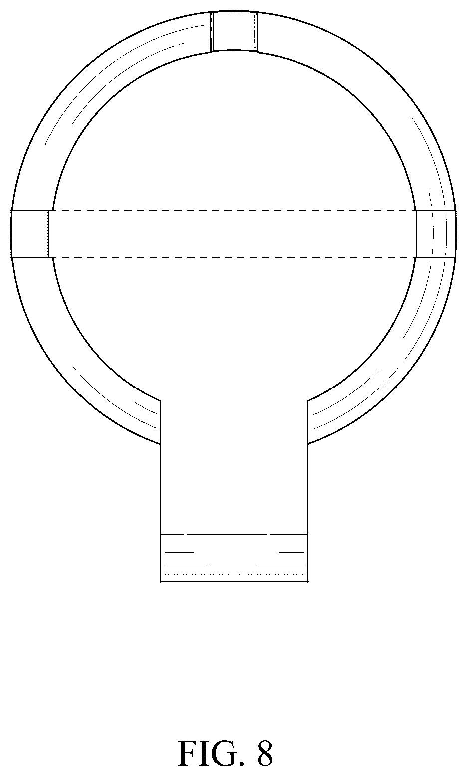 Patent USD1124706 Figure 8 – Wall mounted soap dispenser