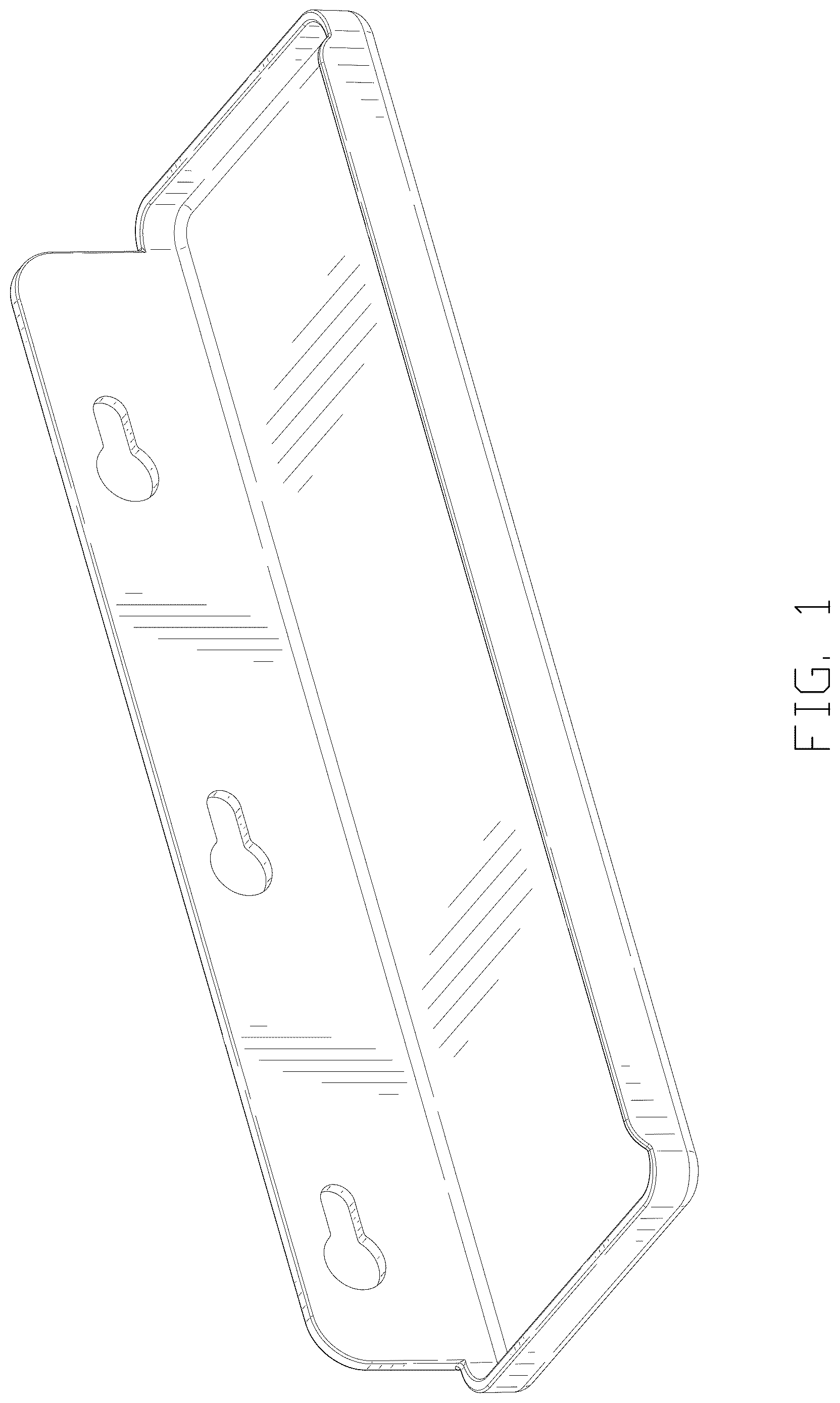Patent USD1124707 — Shelf — Figure 1