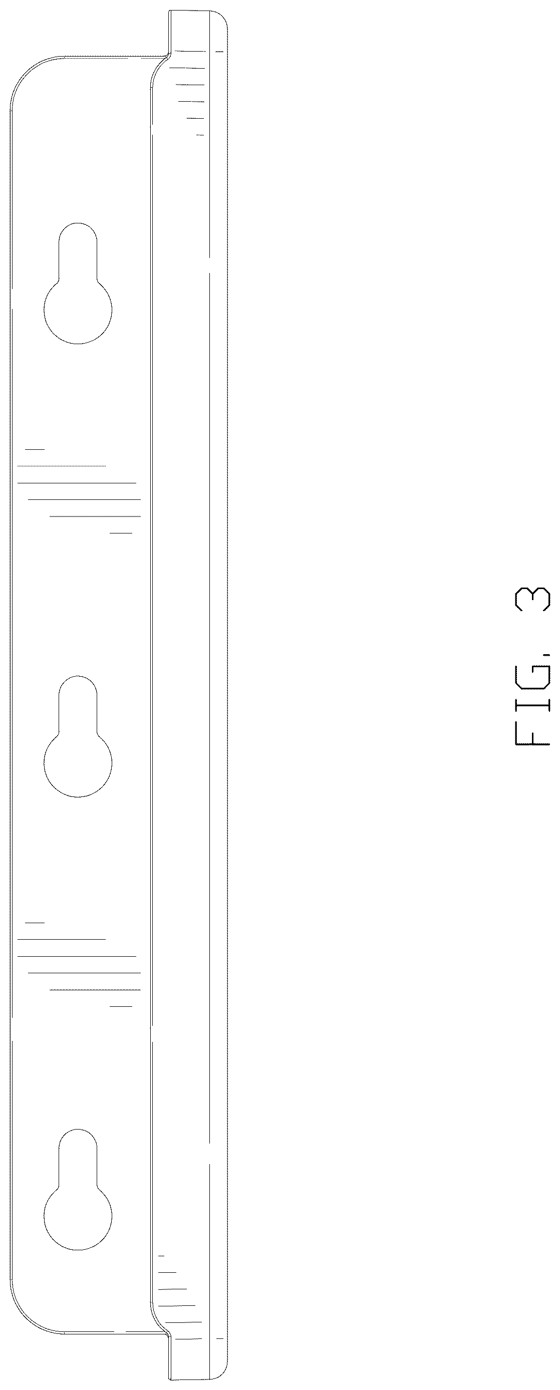 Patent USD1124707 Figure 3 – Shelf
