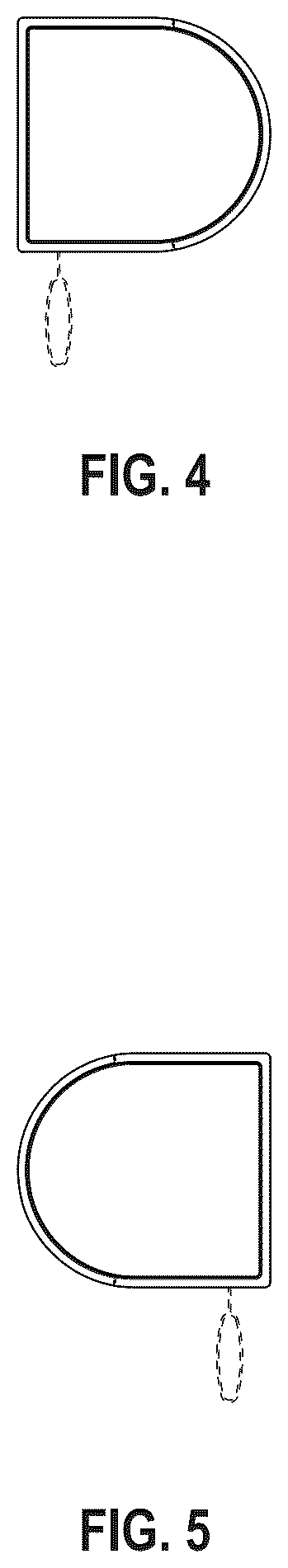 Patent USD1124708 Figure 3 – Bracket set for a window treatment
