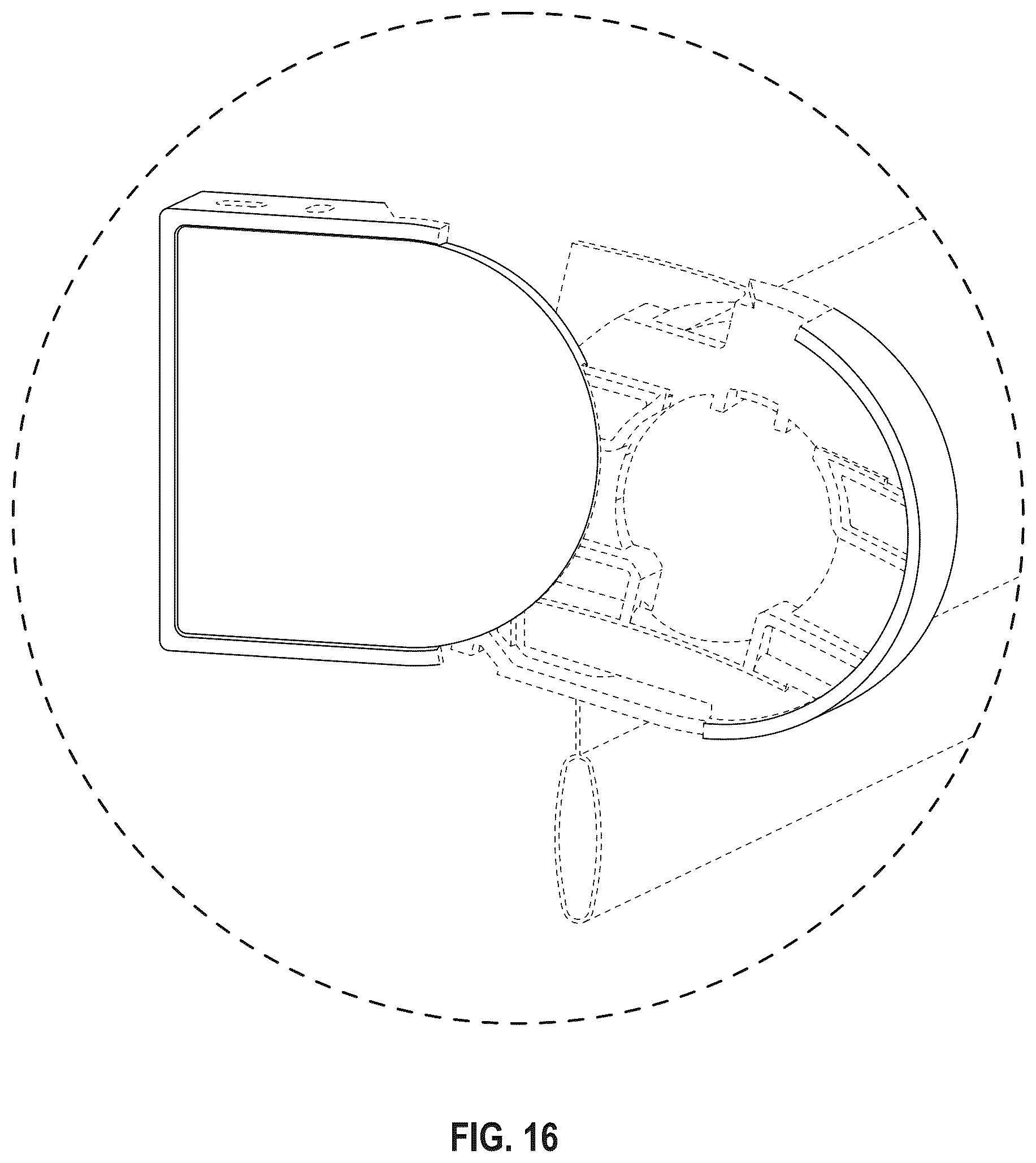 Patent USD1124708 Figure 10 – Bracket set for a window treatment