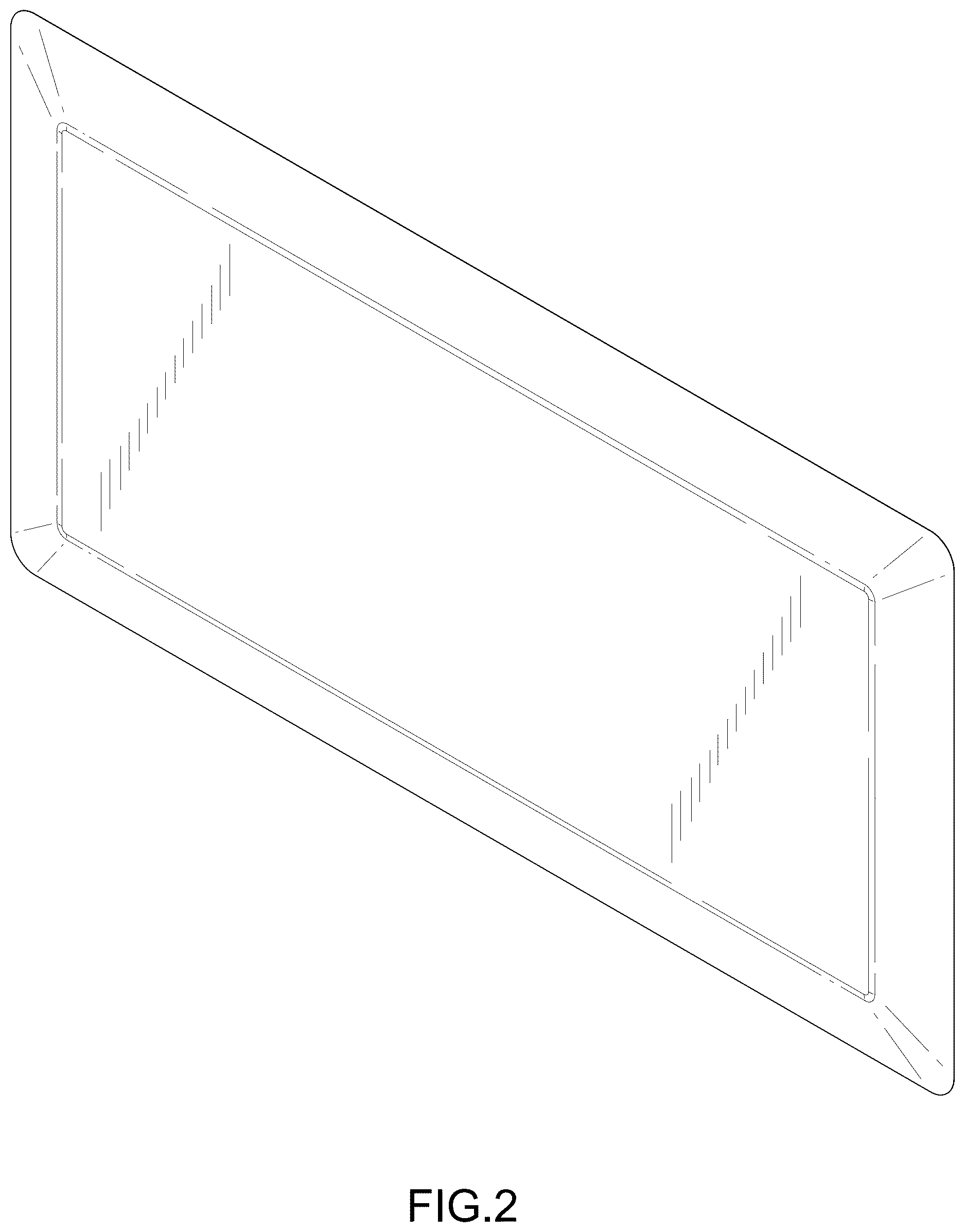 Patent USD1124709 Figure 2 – Foldable anti-fatigue mat