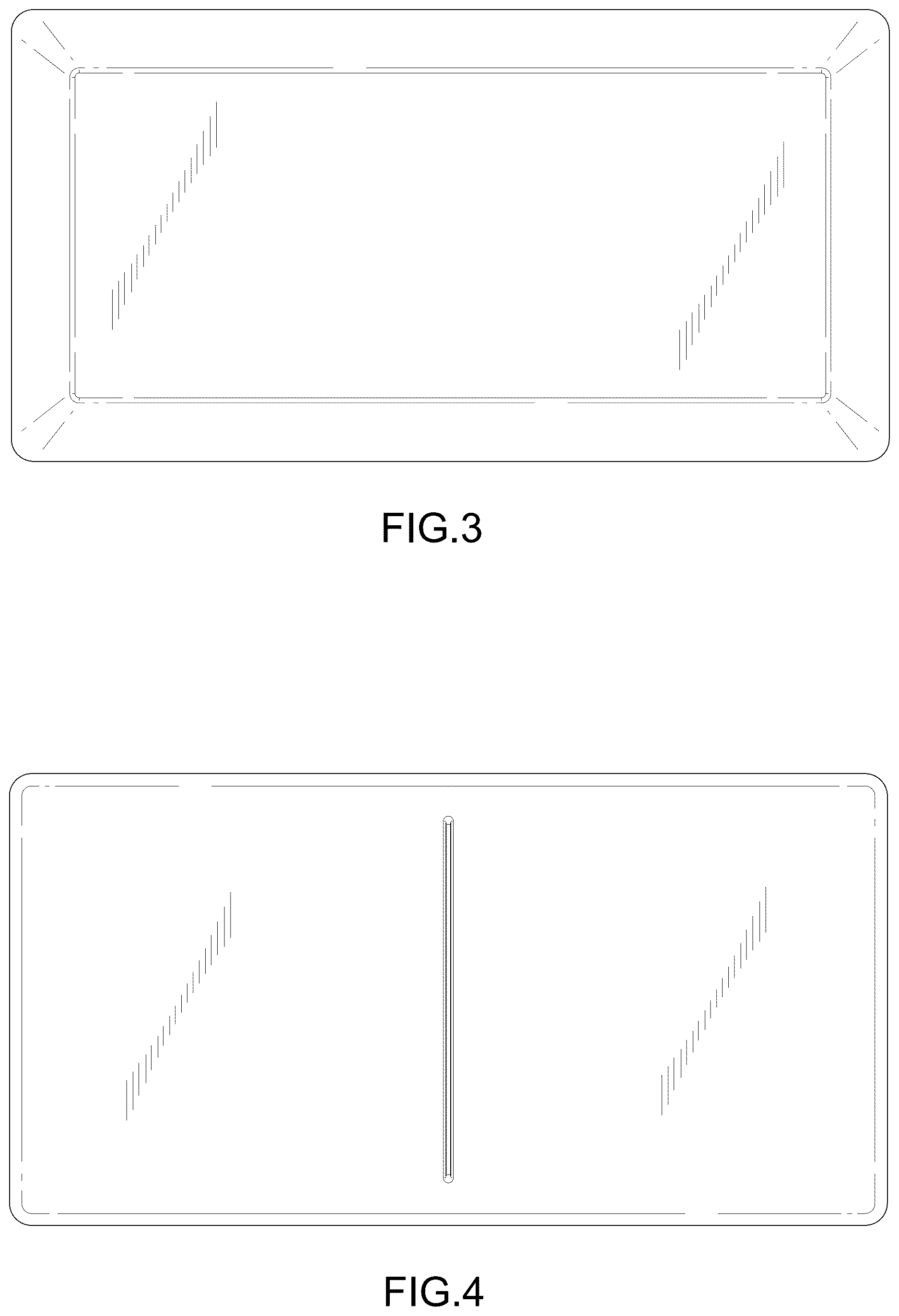 Patent USD1124709 Figure 3 – Foldable anti-fatigue mat