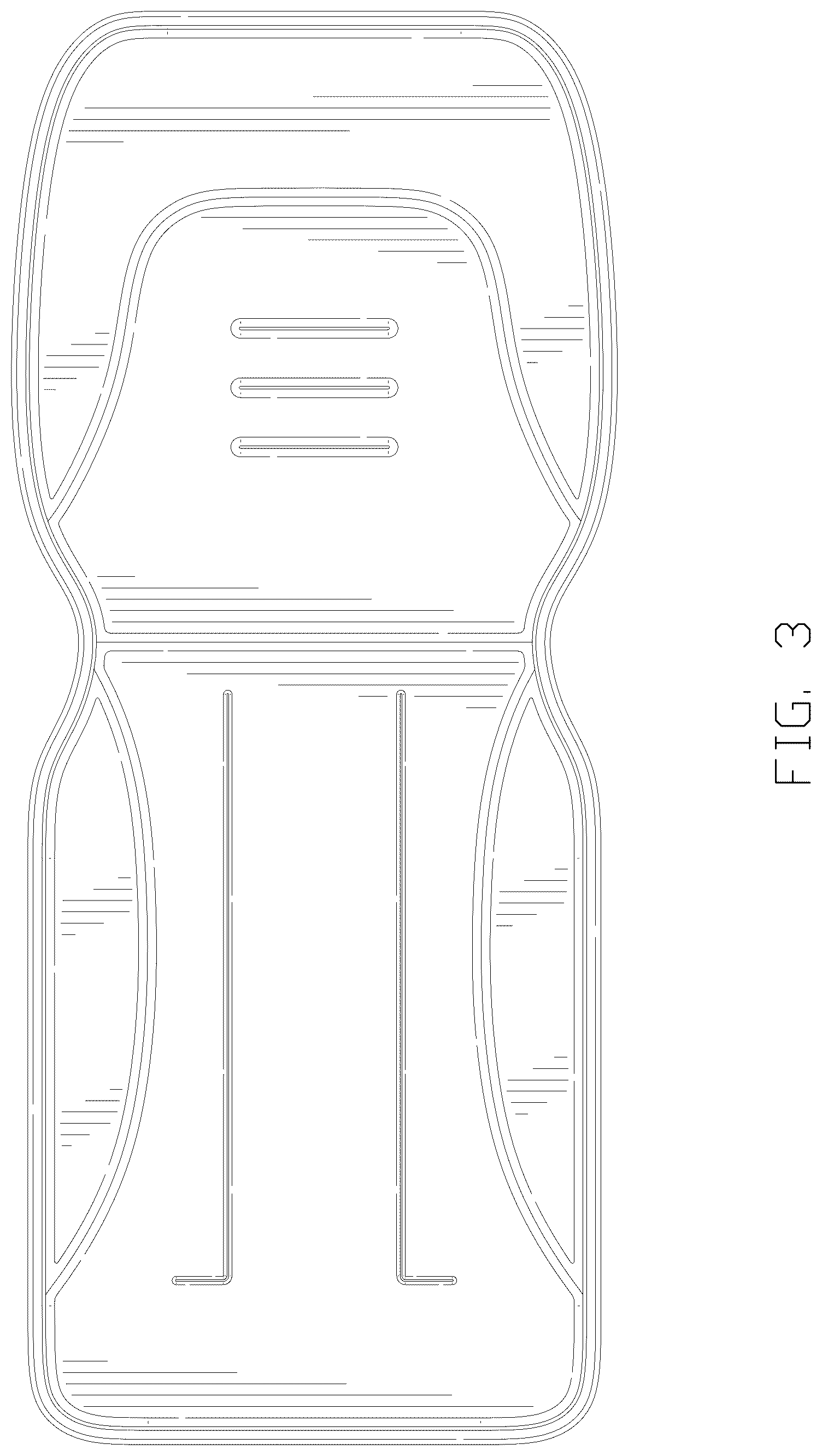 Patent USD1124712 Figure 3 – Baby cushion