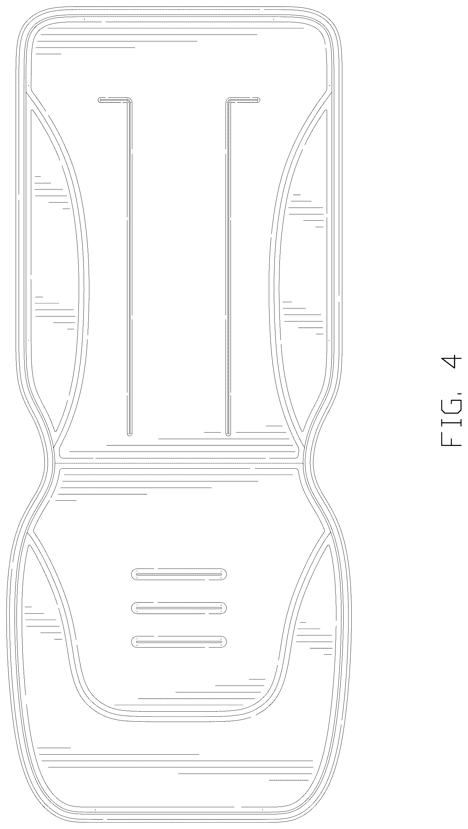 Patent USD1124712 Figure 4 – Baby cushion