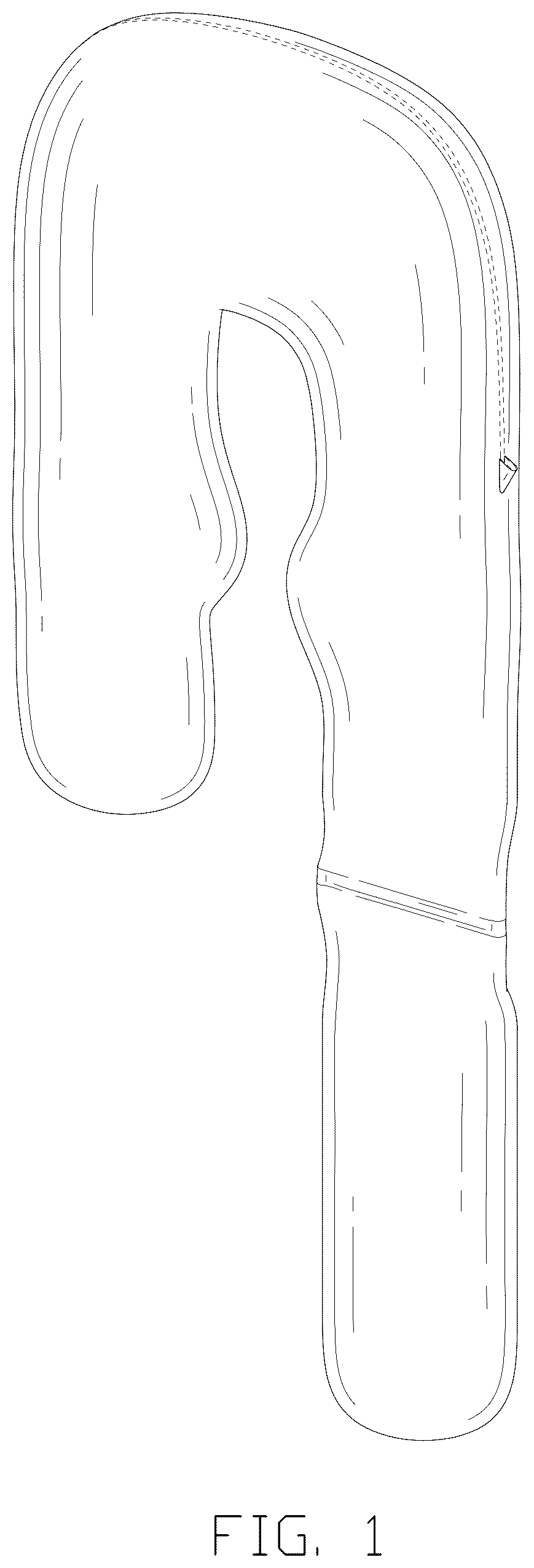 Patent USD1124713 Figure 1 – Pregnancy pillow