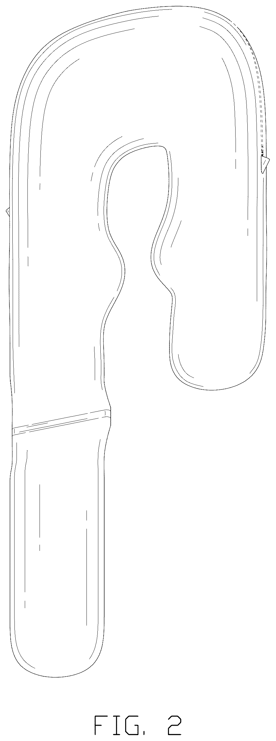 Patent USD1124713 Figure 2 – Pregnancy pillow