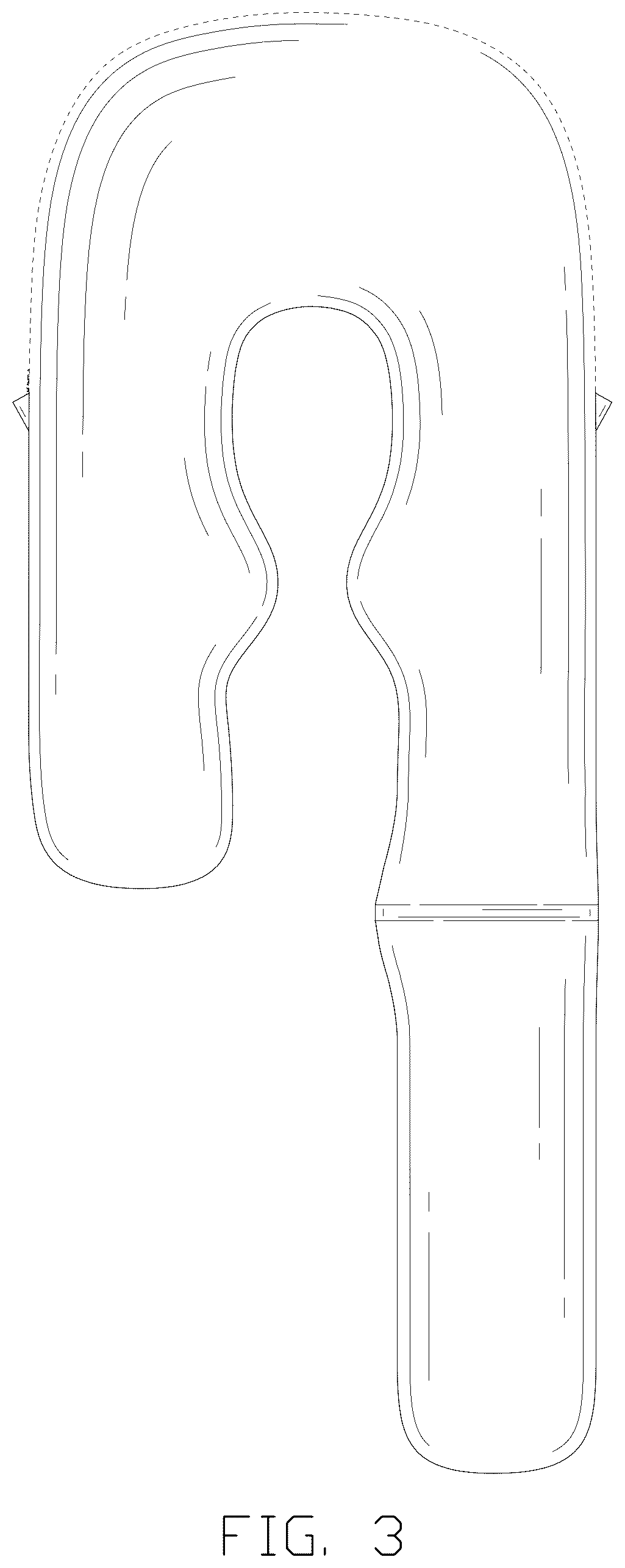 Patent USD1124713 Figure 3 – Pregnancy pillow